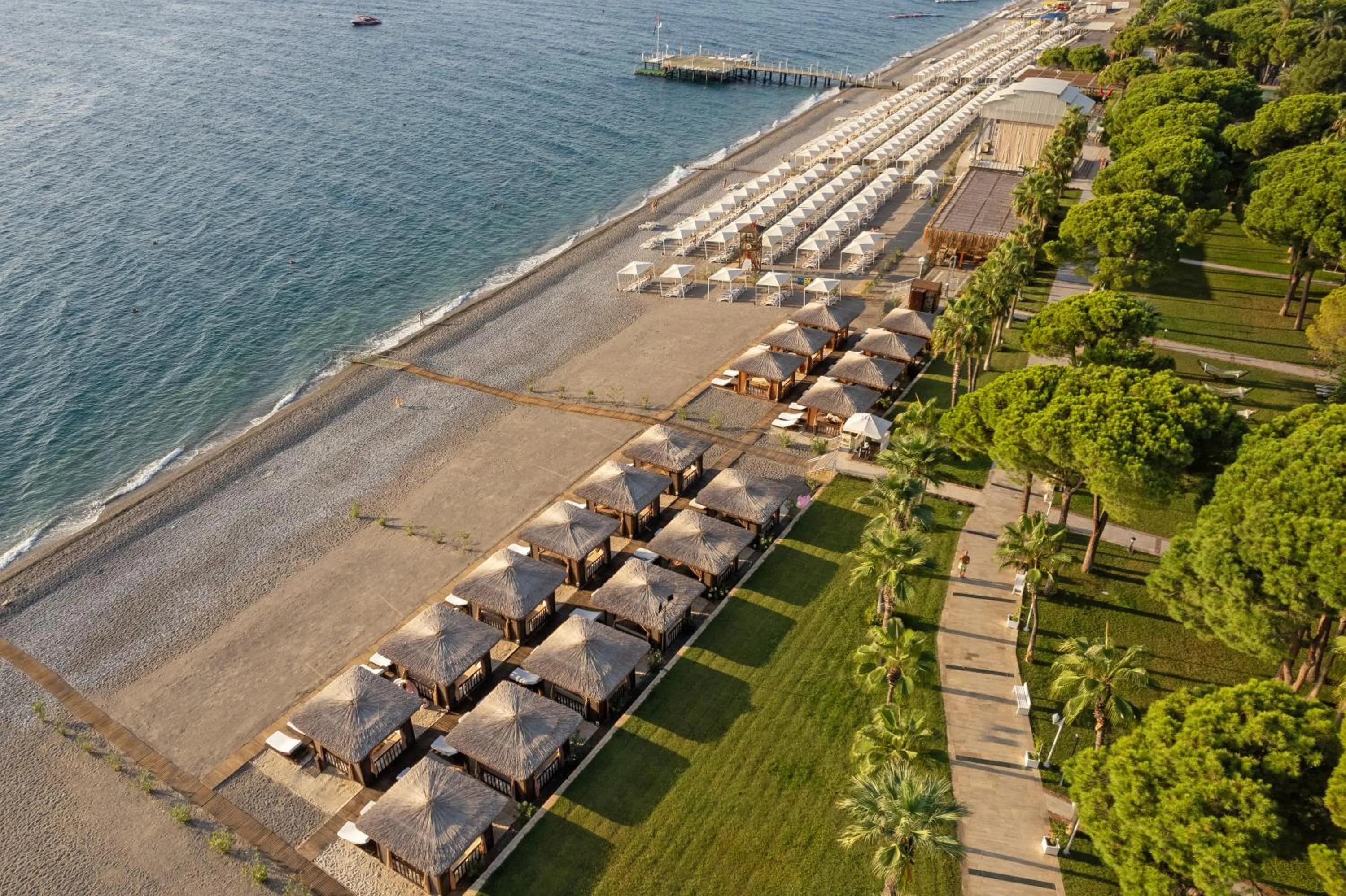 Beach in Dobedan World Palace Hotel ''Ex Brand Alva Donna World Palace ''