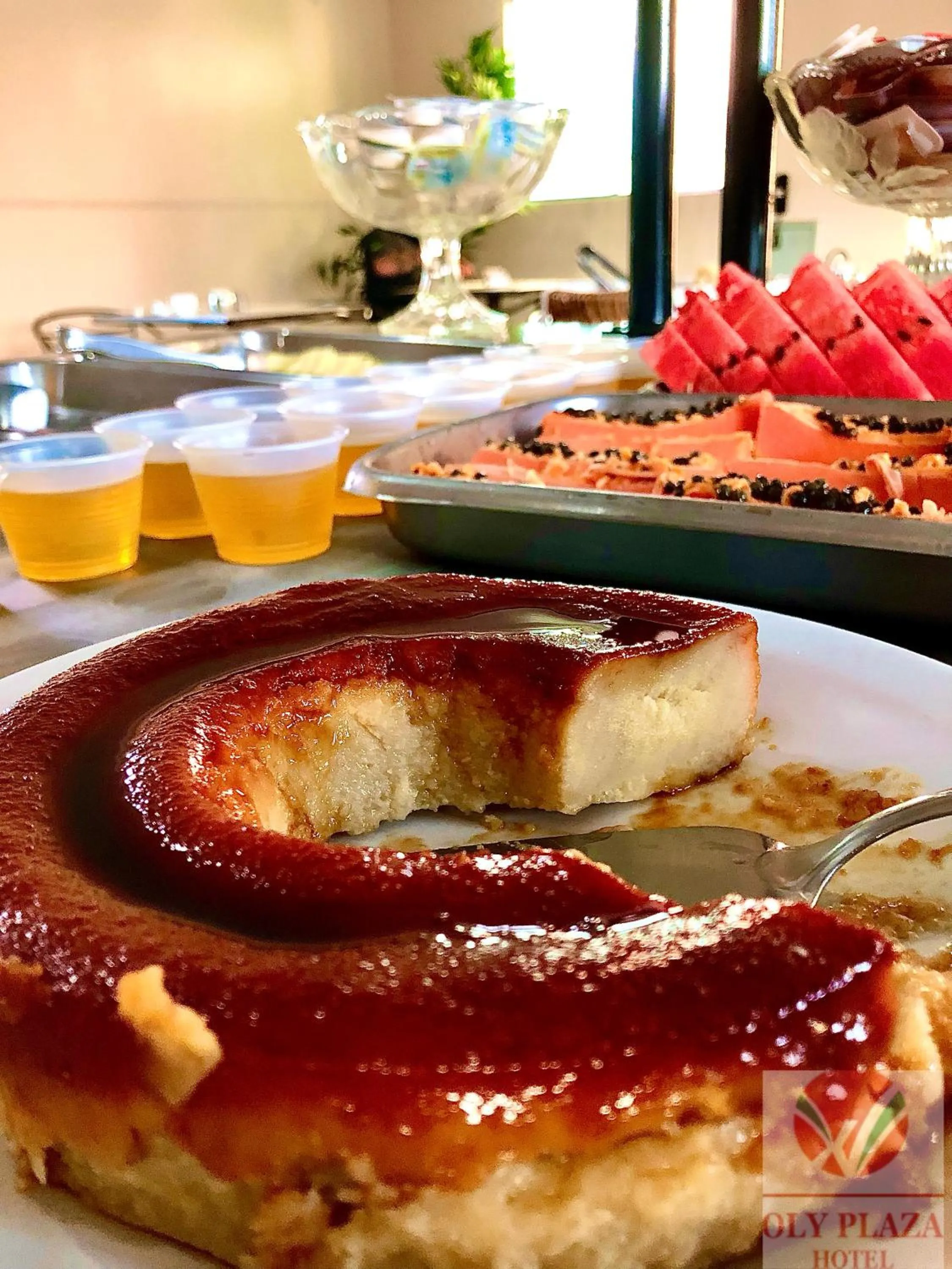 Food in Hotel Oly Plaza