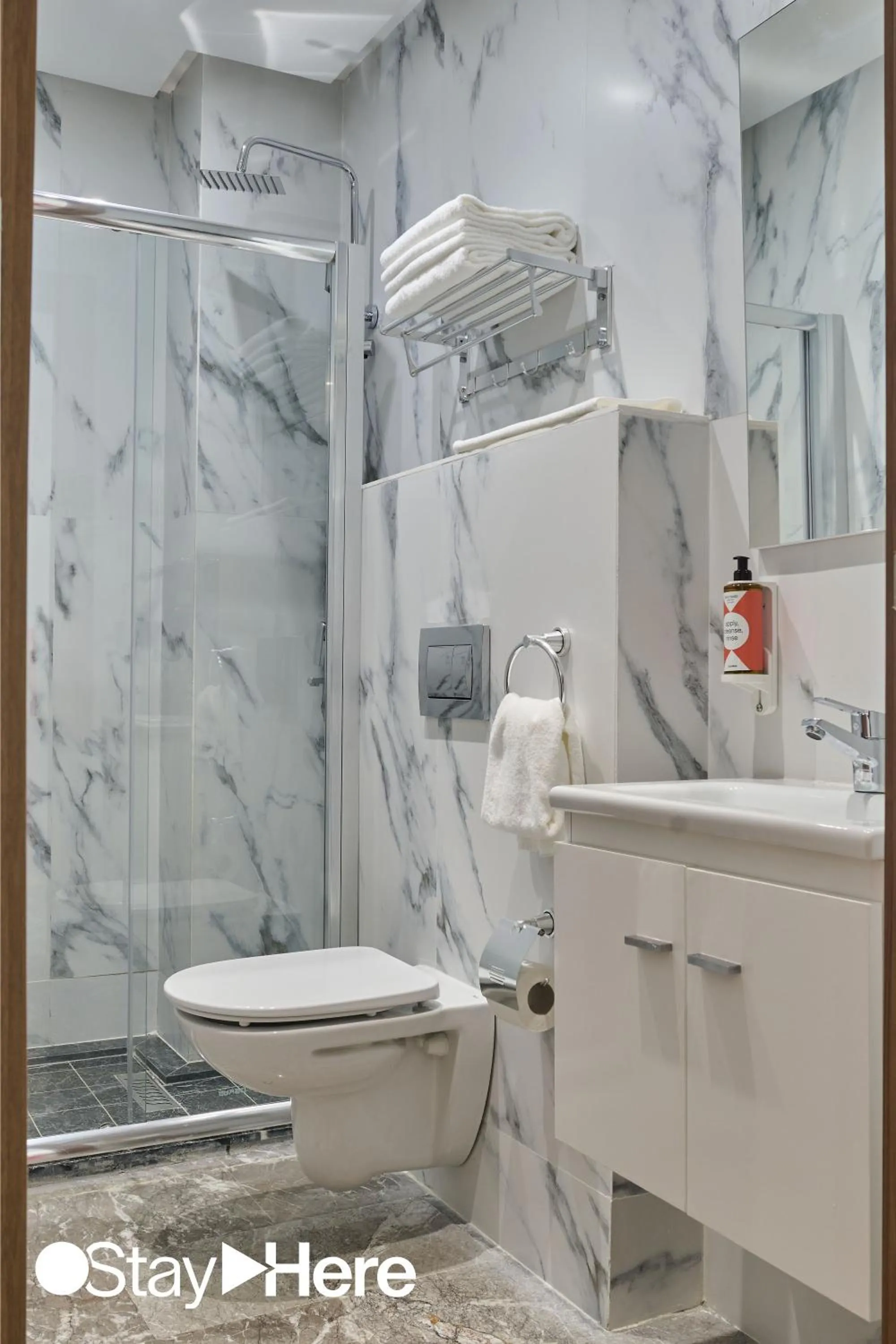 Shower in StayHere Casablanca - Oasis - Premium Residence