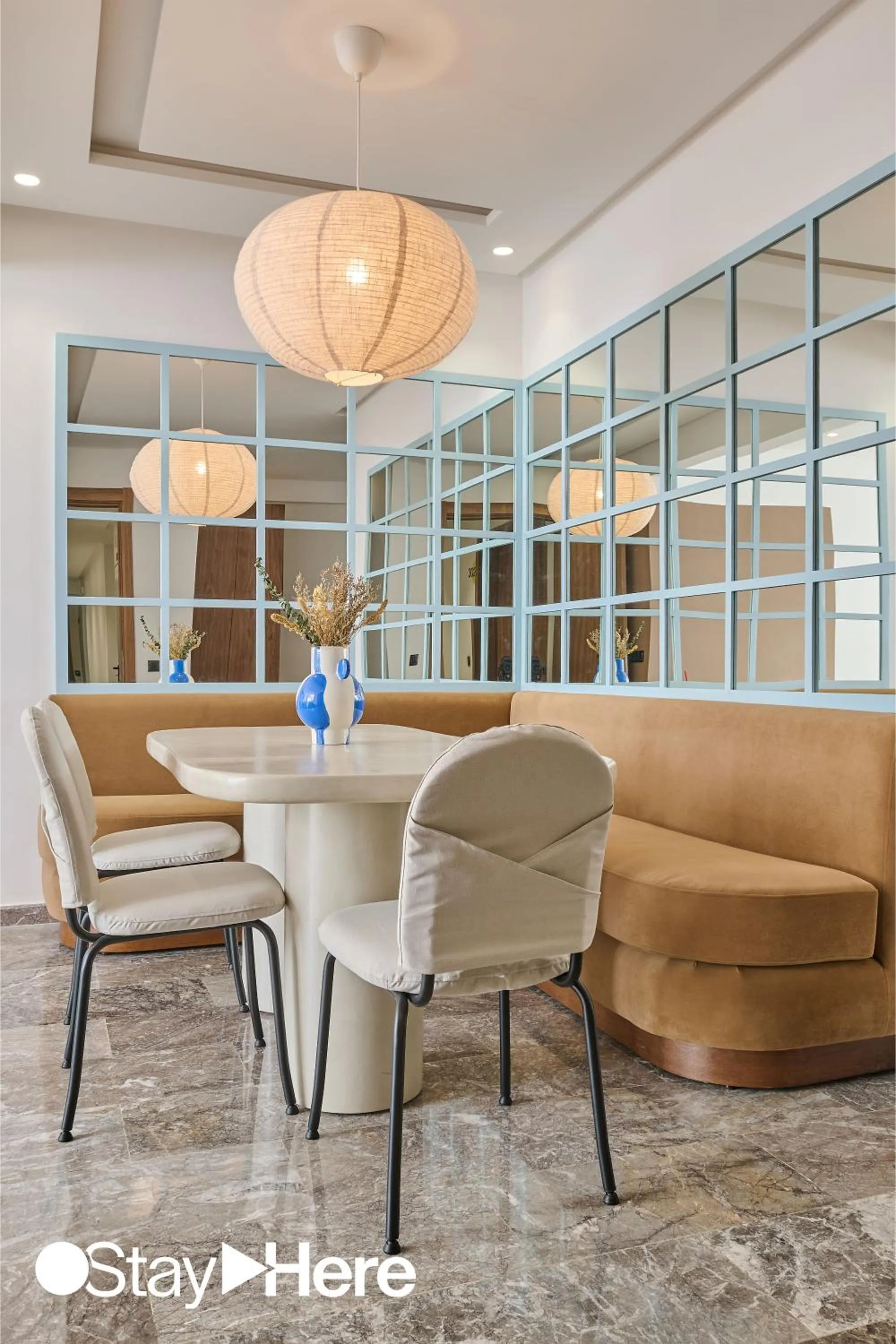 Living room in StayHere Casablanca - Oasis - Premium Residence