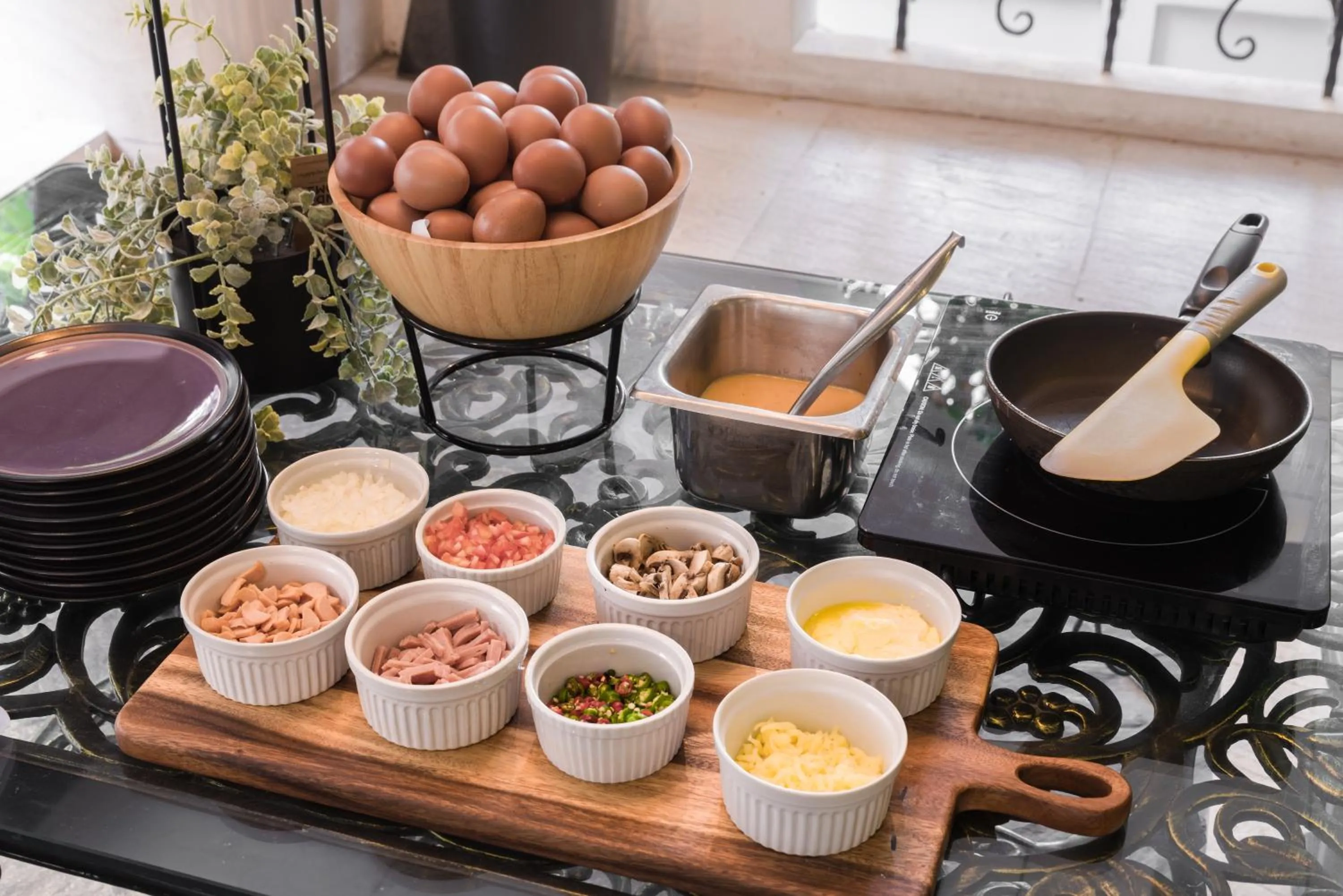 Breakfast in Skye Hotel Bangkok