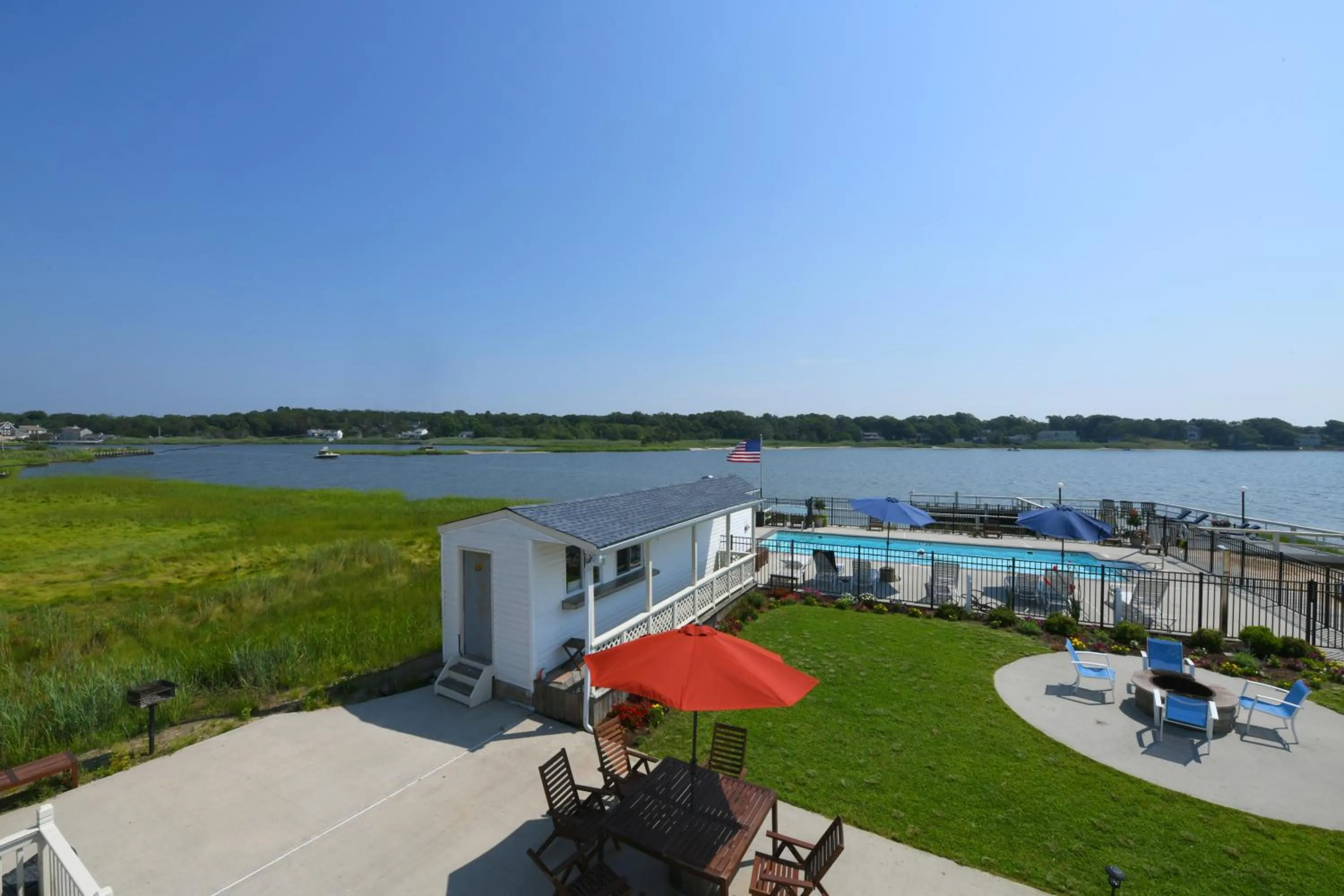 Patio in Bayview Resort
