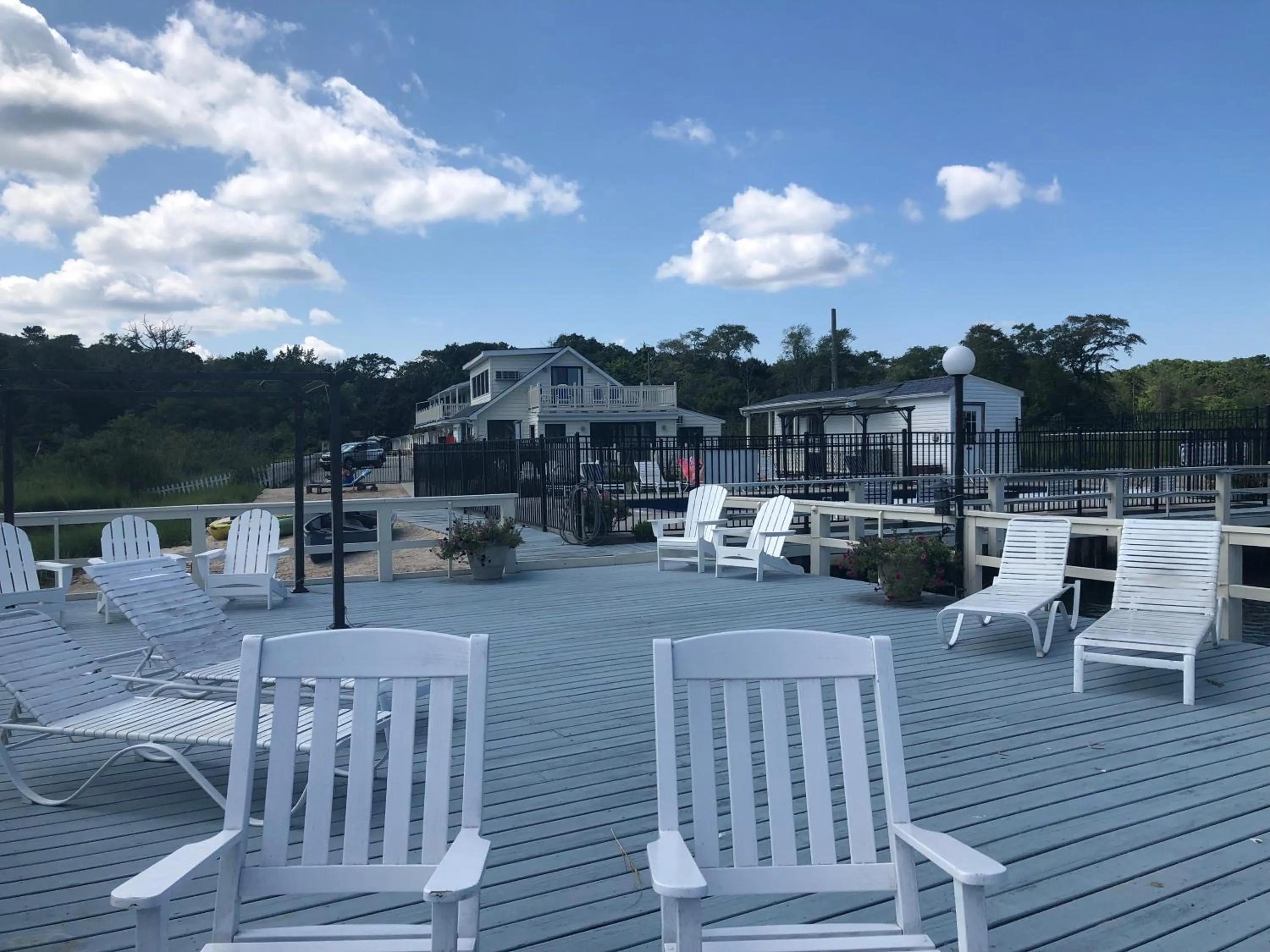 Patio in Bayview Resort