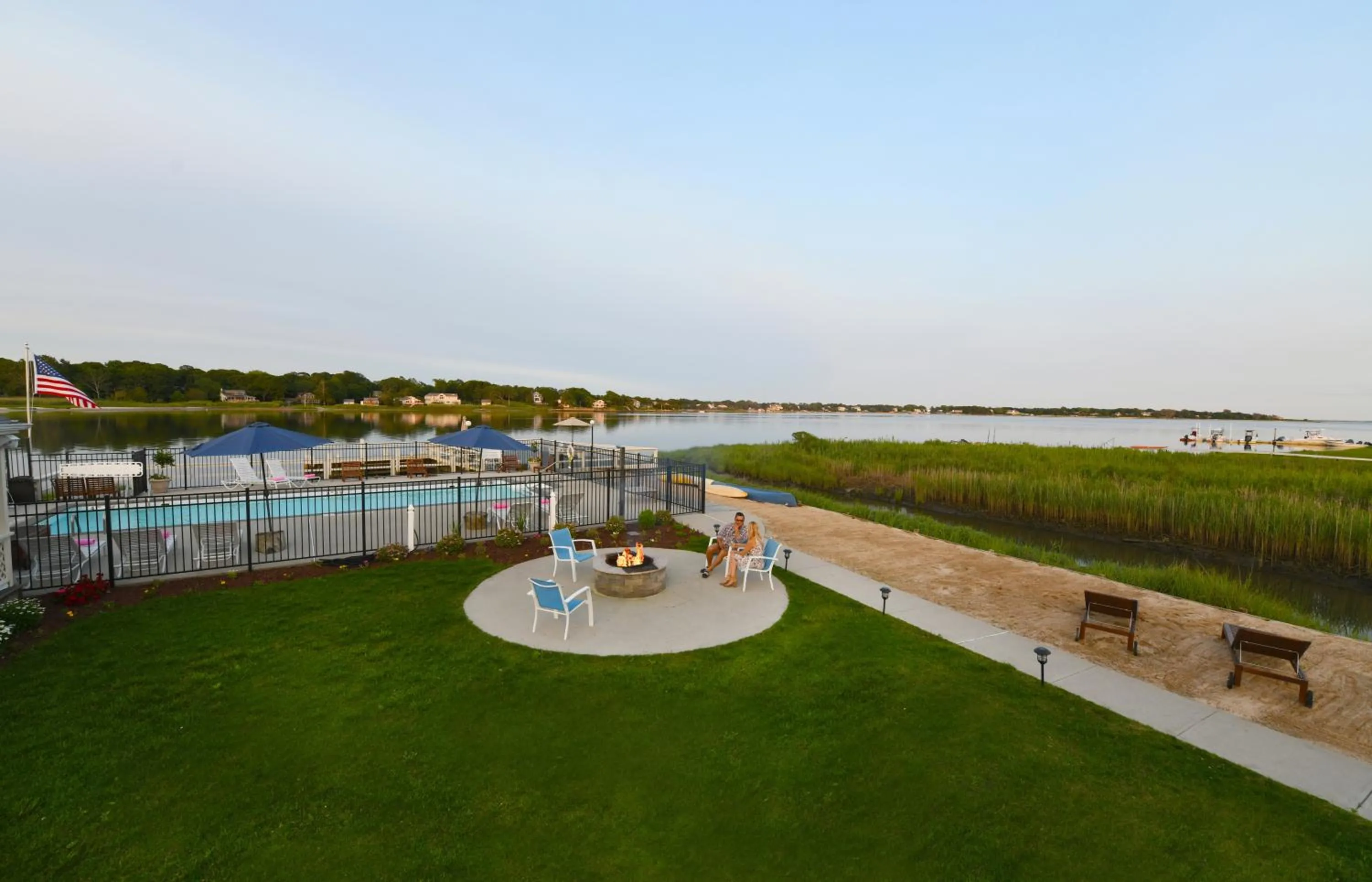 Garden view in Bayview Resort