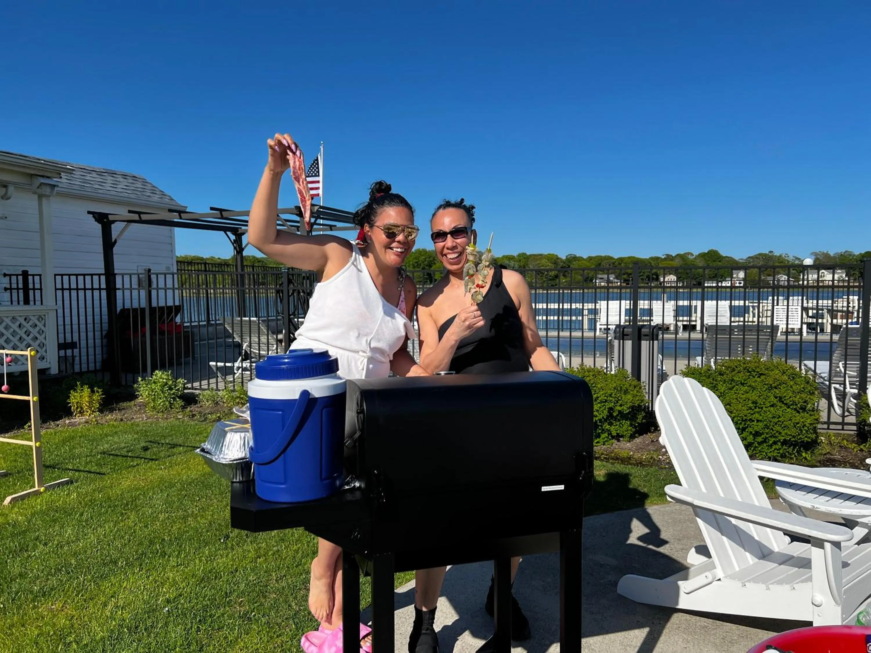 BBQ facilities in Bayview Resort