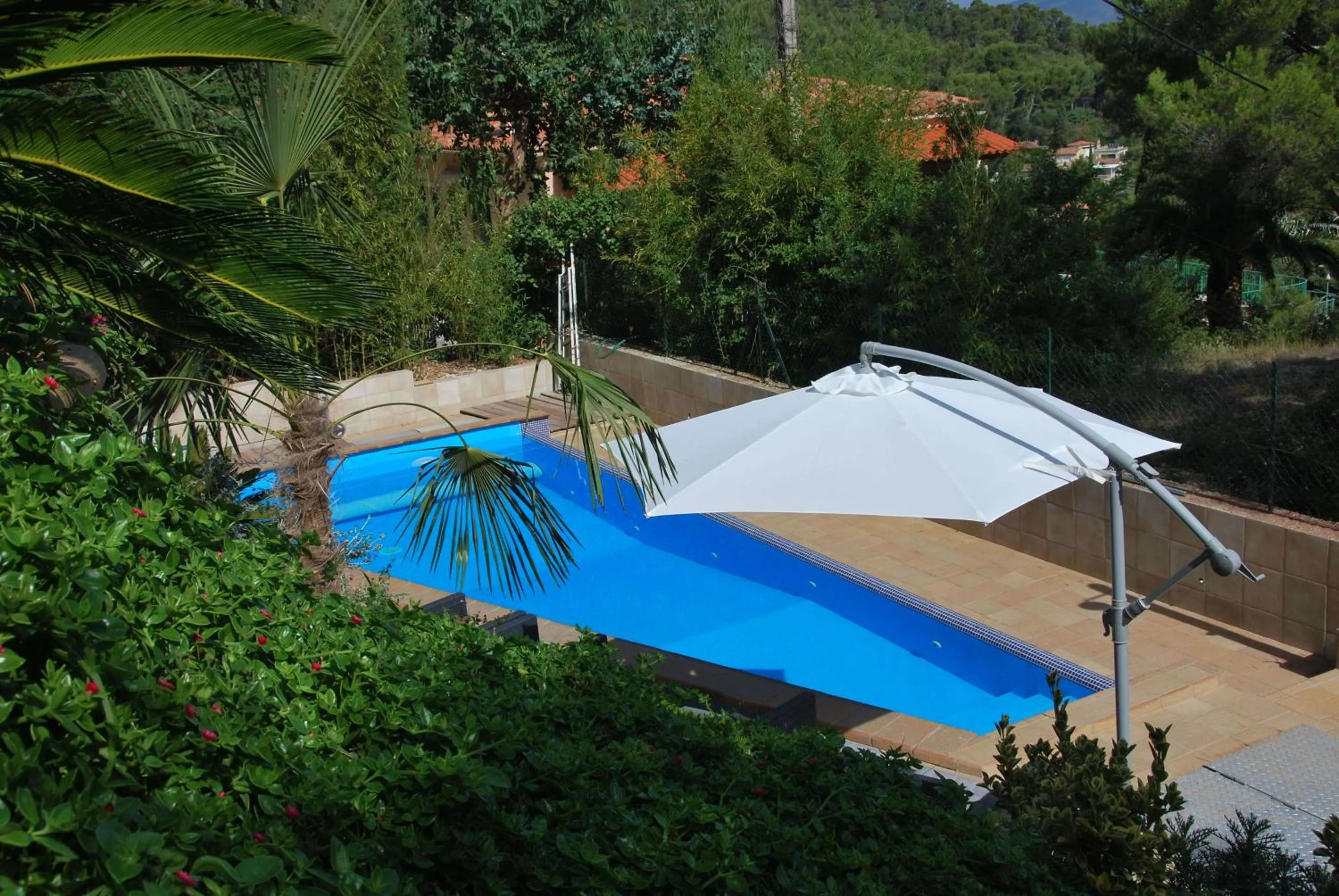 Swimming pool in Villa Kerjanus