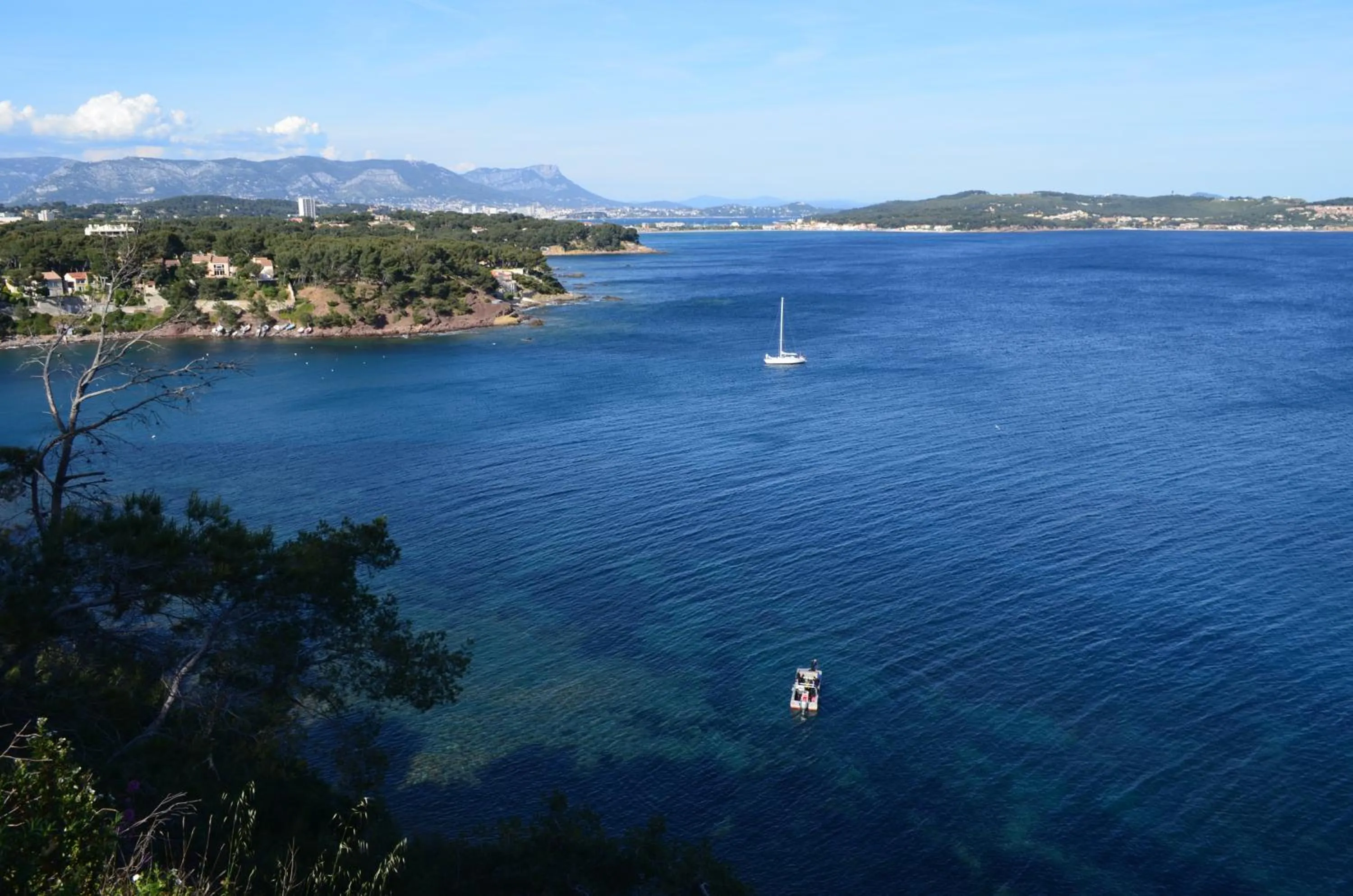 Natural landscape in Villa Kerjanus