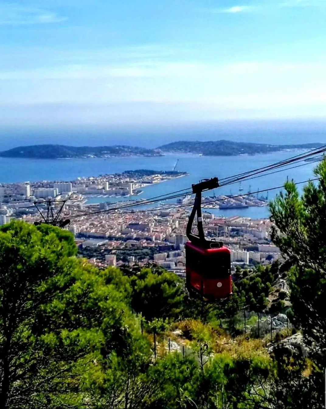 Natural landscape in Villa Kerjanus