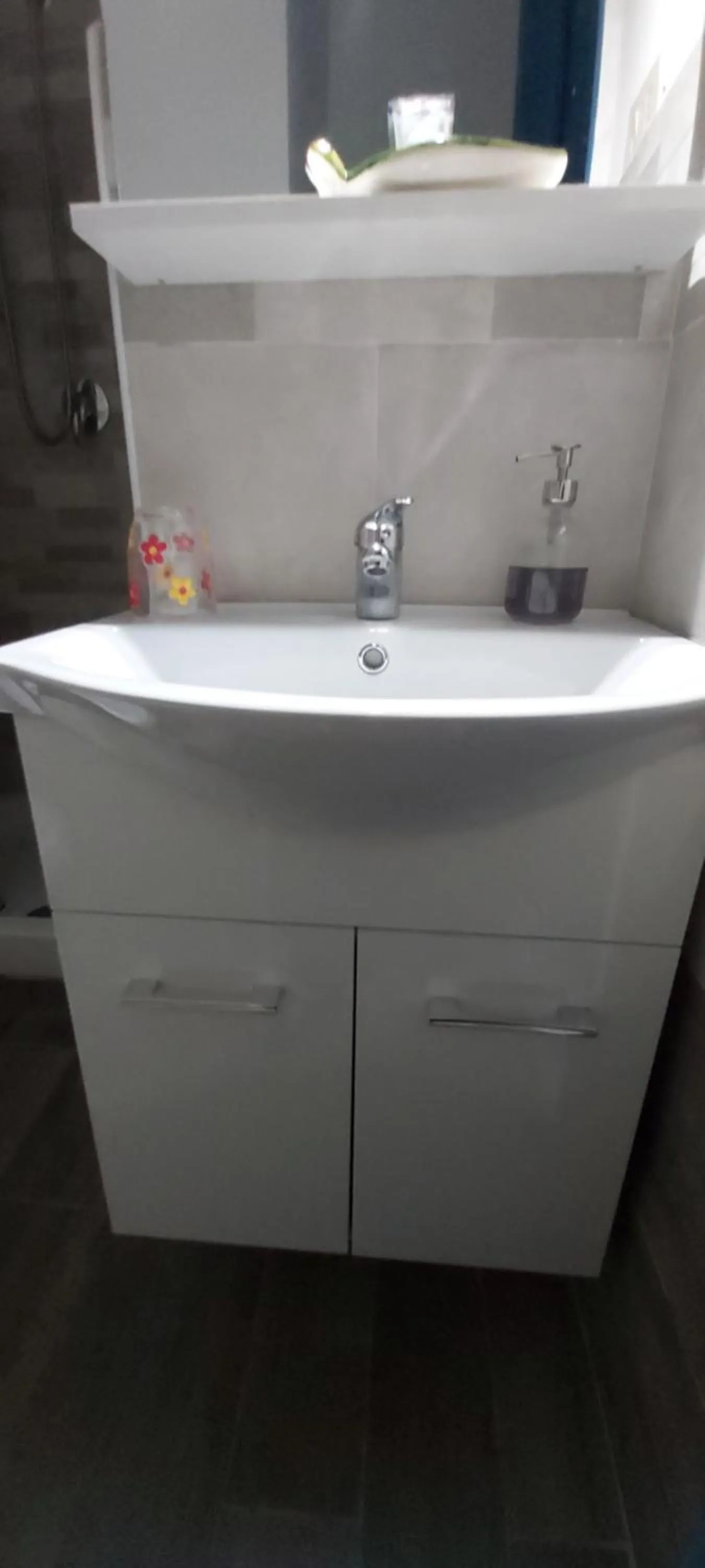 Bathroom in B&B SoleLuna della Solidarietà