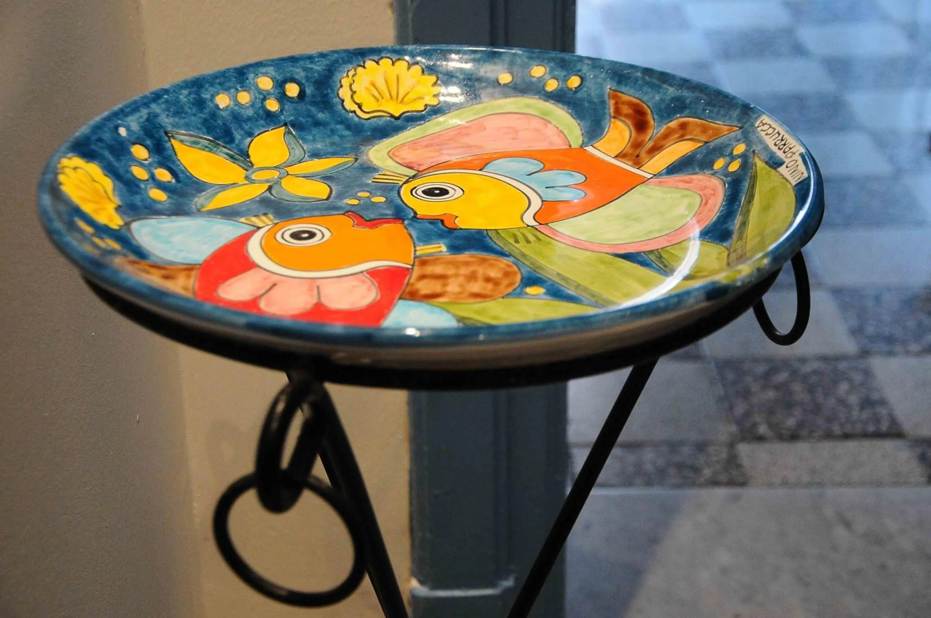 Decorative detail in B&B SoleLuna della Solidarietà