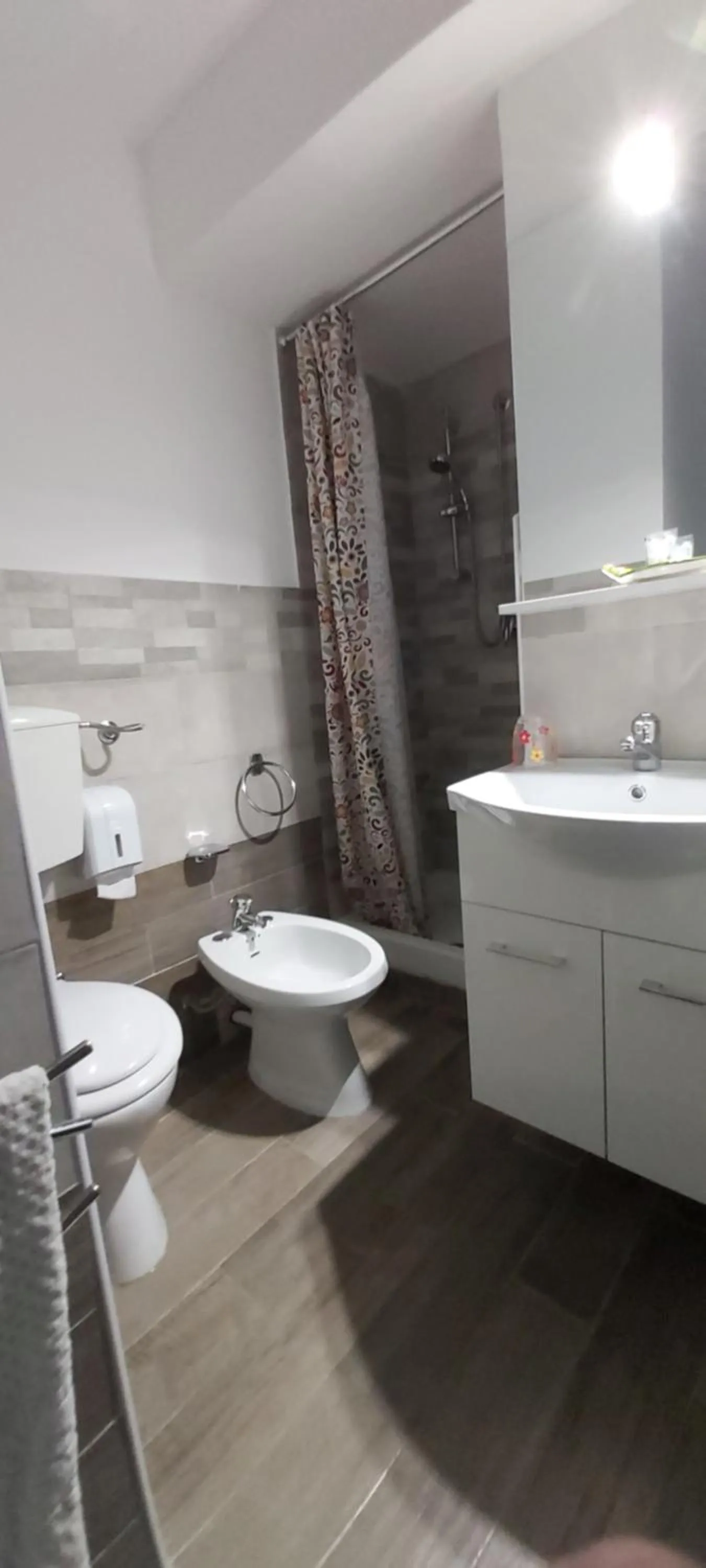 Bathroom in B&B SoleLuna della Solidarietà