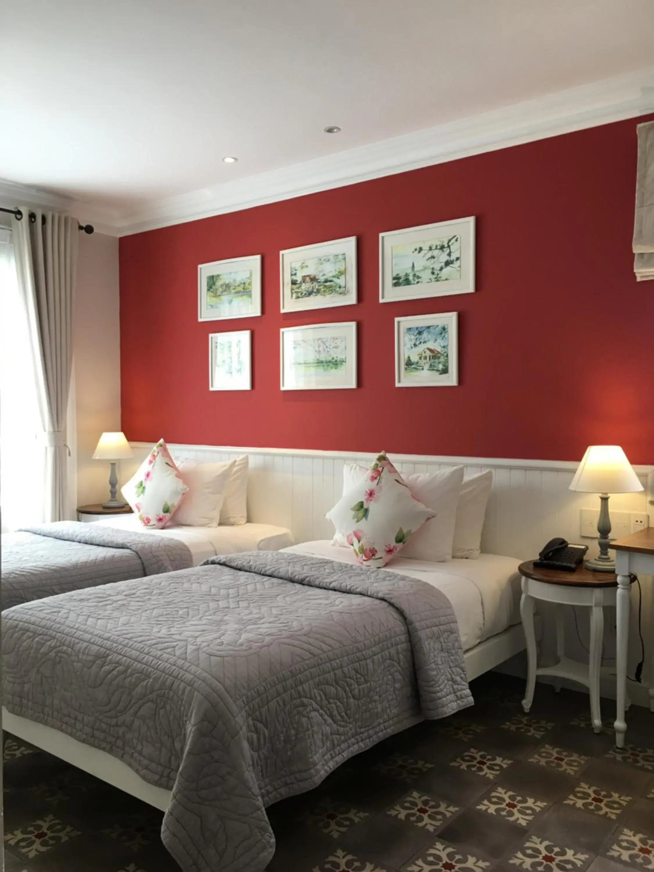 Deluxe Twin Room in BICH DAO Boutique - Dalat Deluxe Twin Room in BICH DAO Boutique - Dalat
