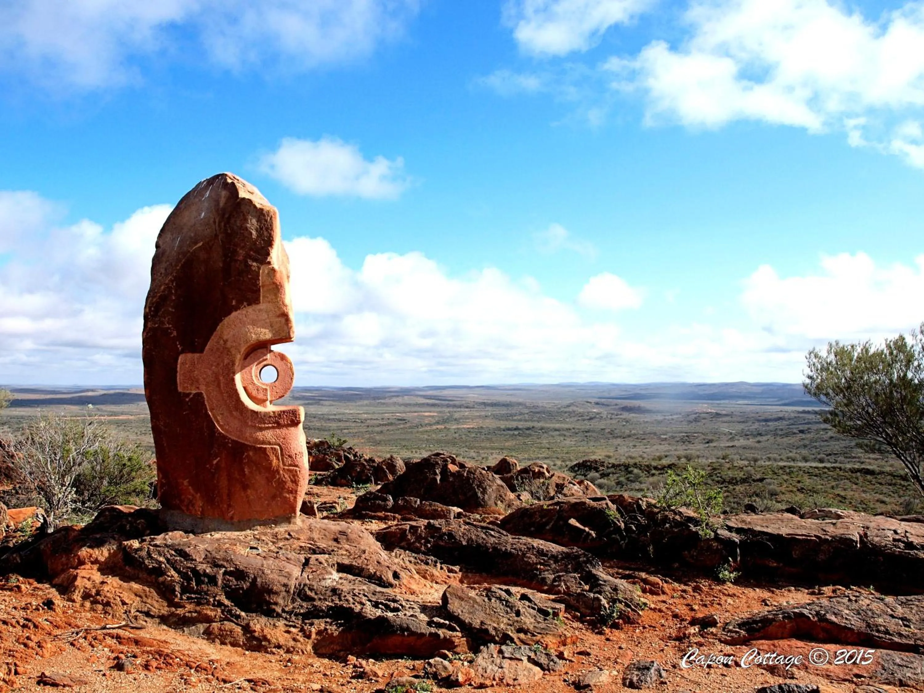 Nearby landmark in Capon Cottage