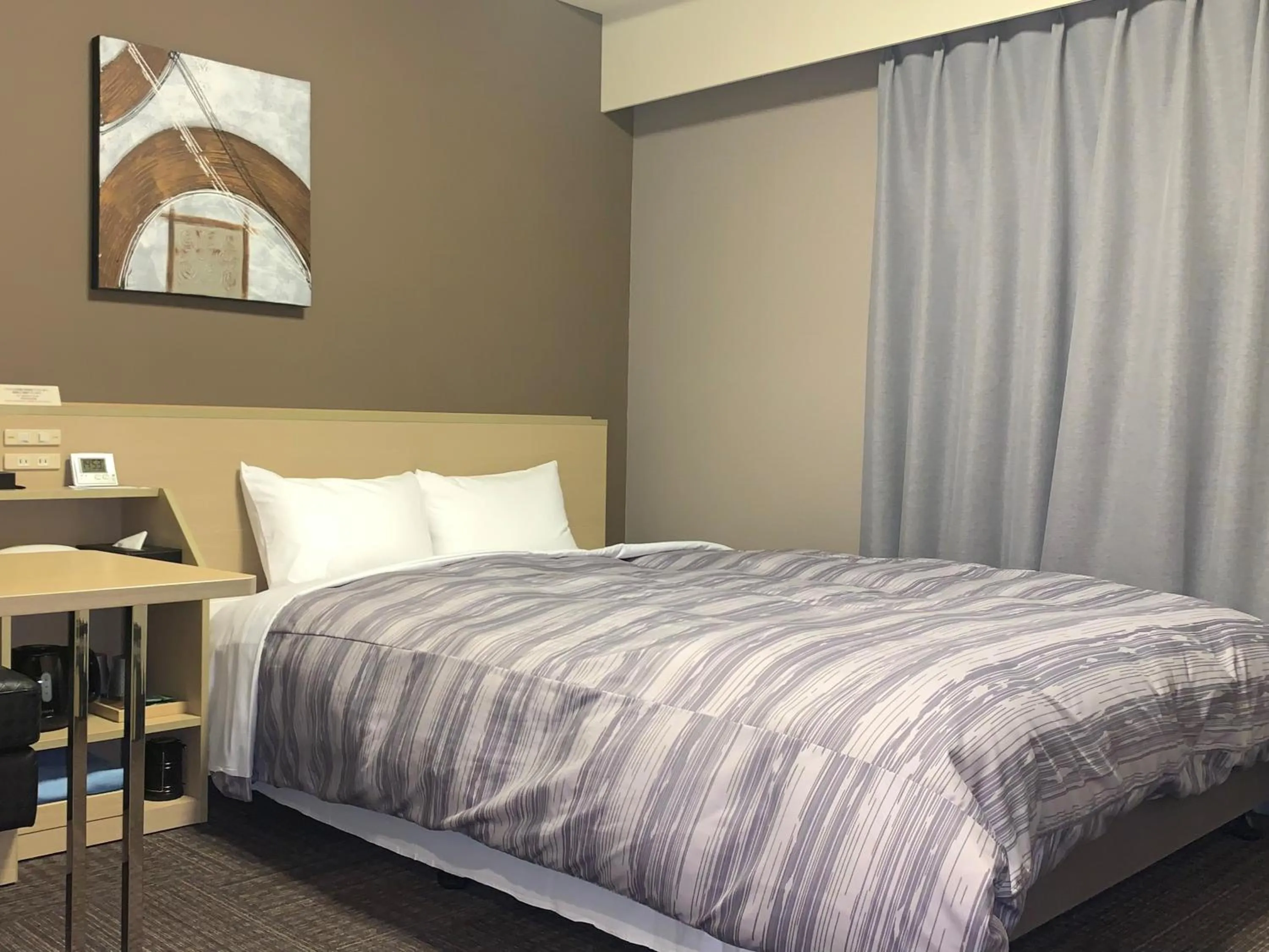 Photo of the whole room, Bed in Hotel Route Inn Hitachinaka