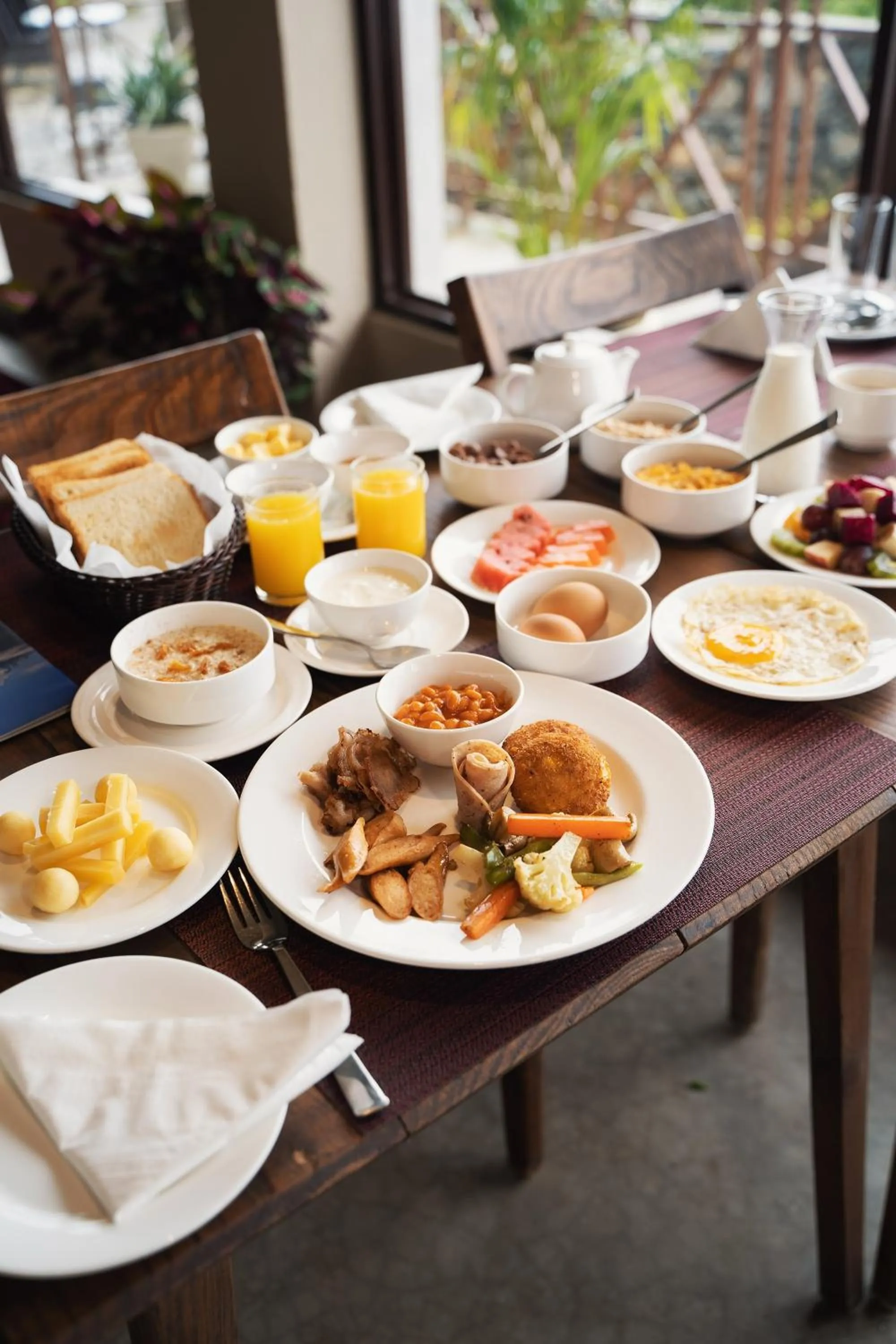 Food and drinks in Nana Mountain Resort Mt Annapurna View