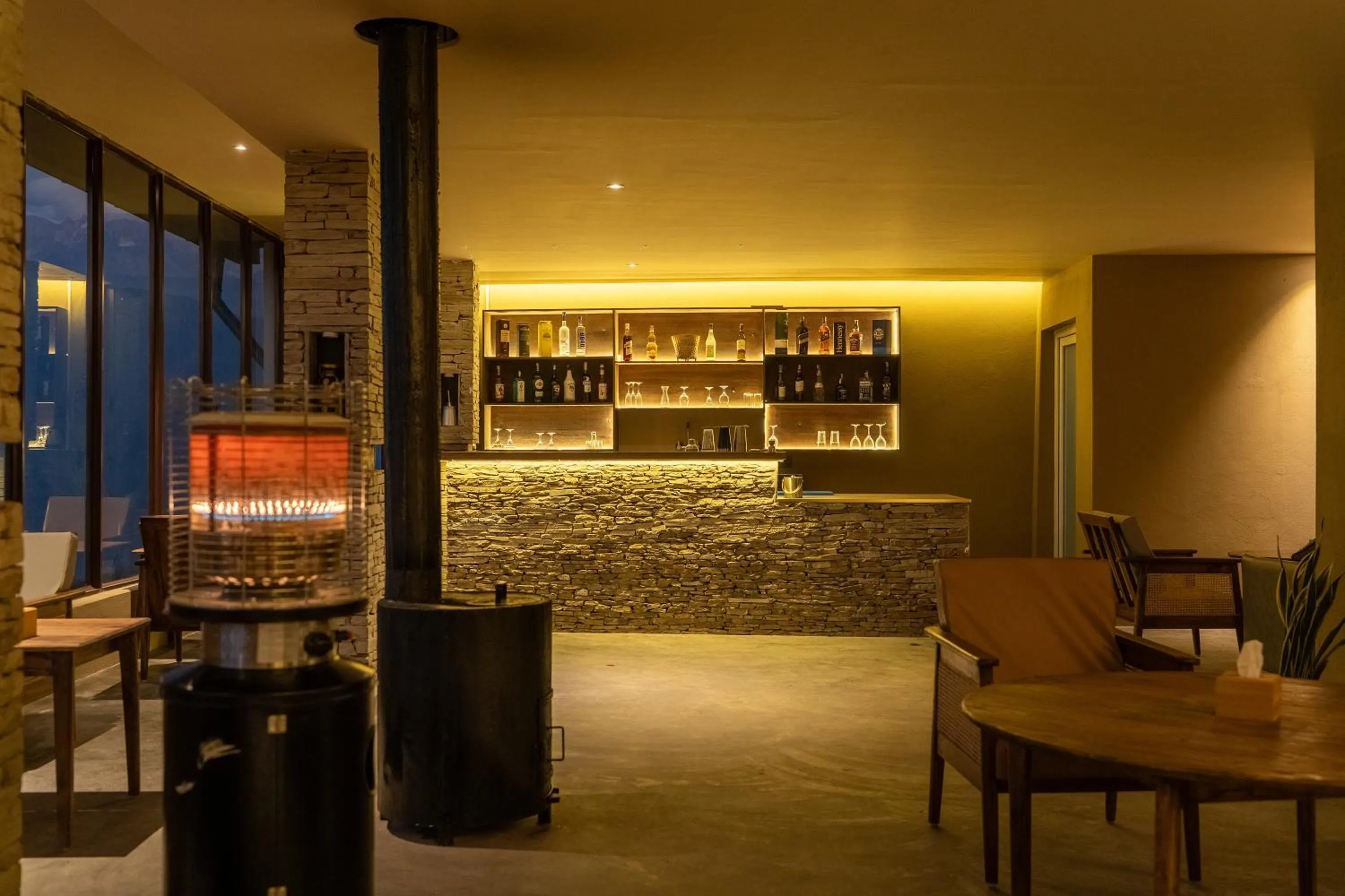 Lounge or bar in Nana Mountain Resort Mt Annapurna View