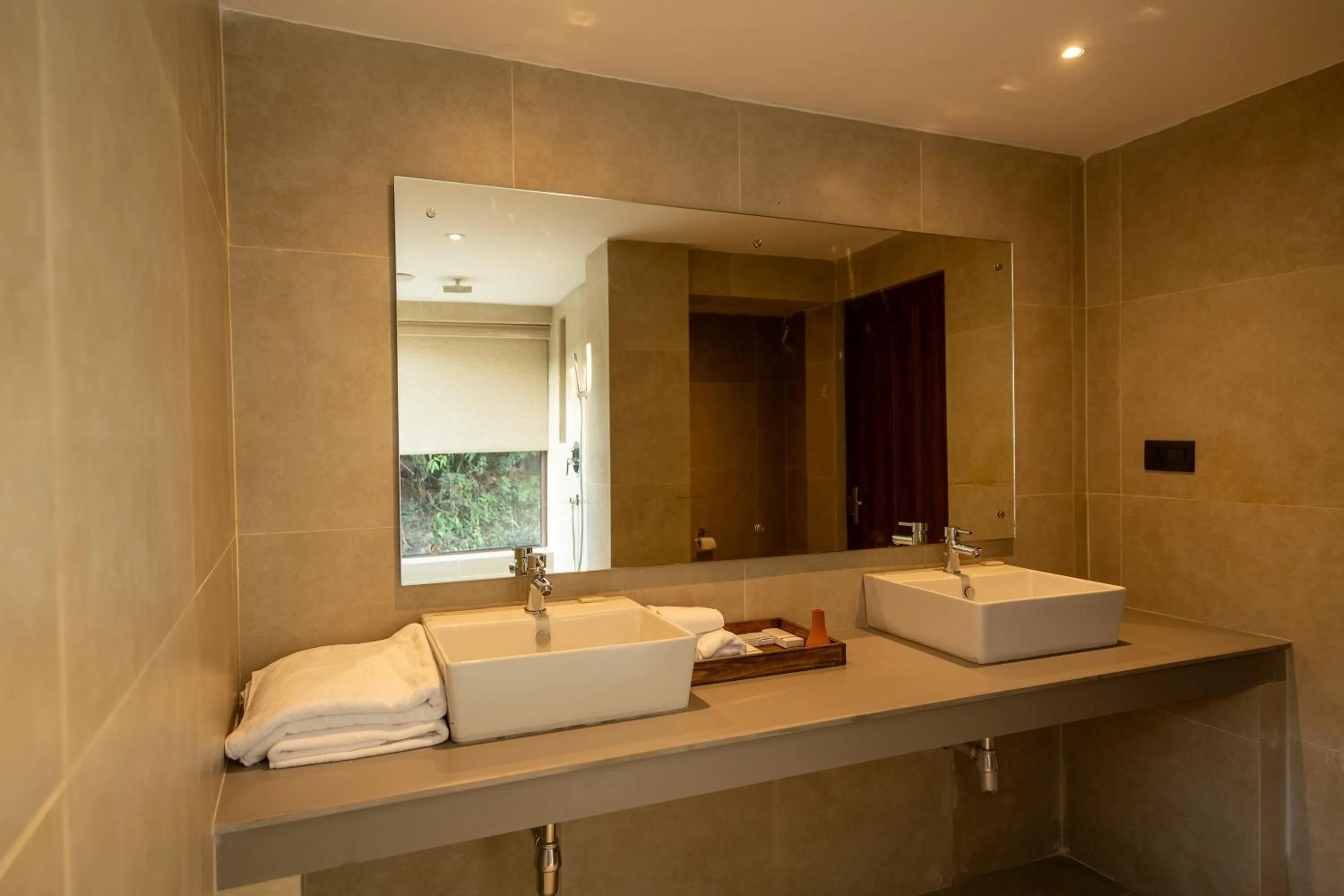 Bathroom in Nana Mountain Resort Mt Annapurna View