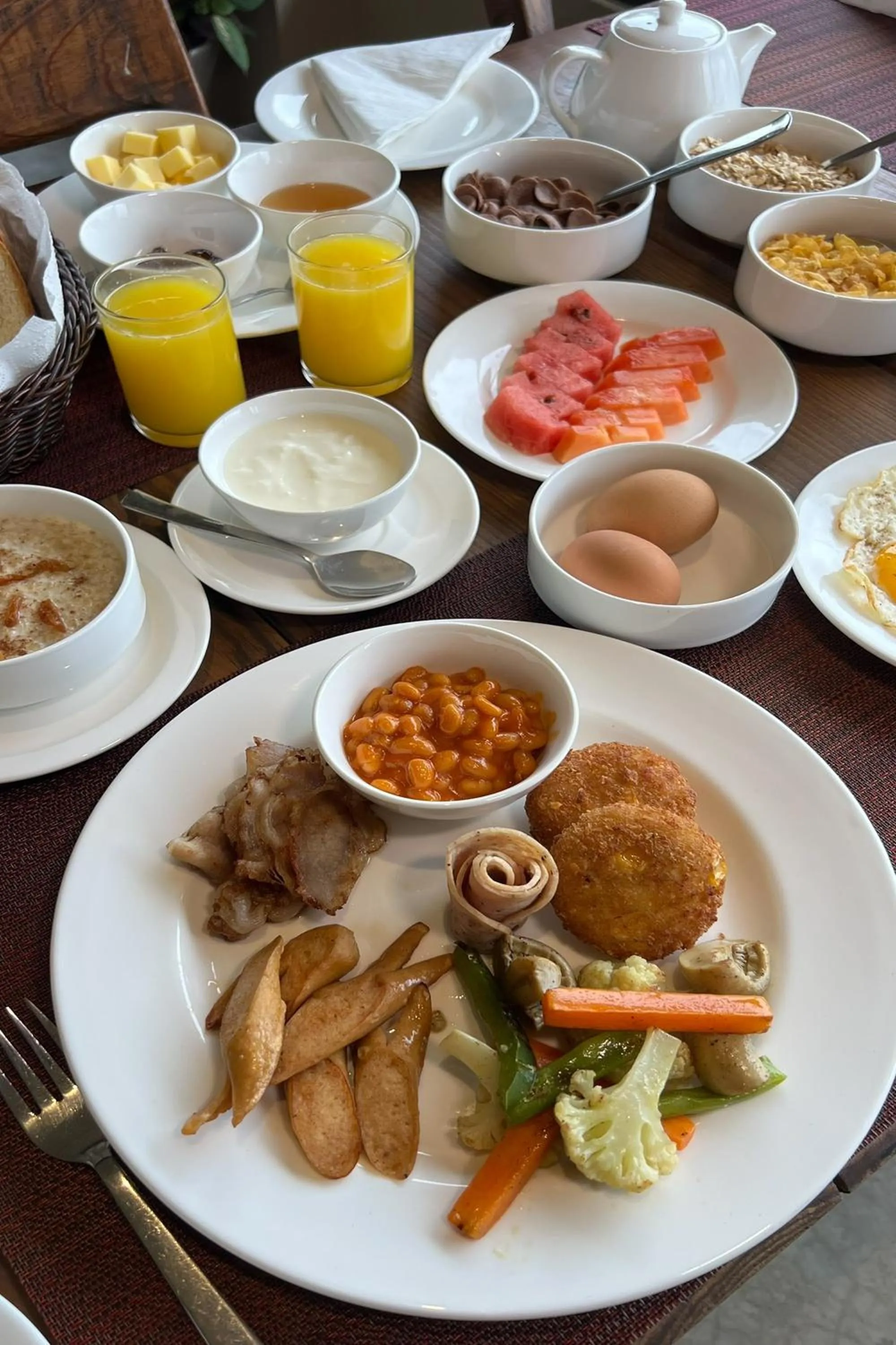 Food and drinks in Nana Mountain Resort Mt Annapurna View