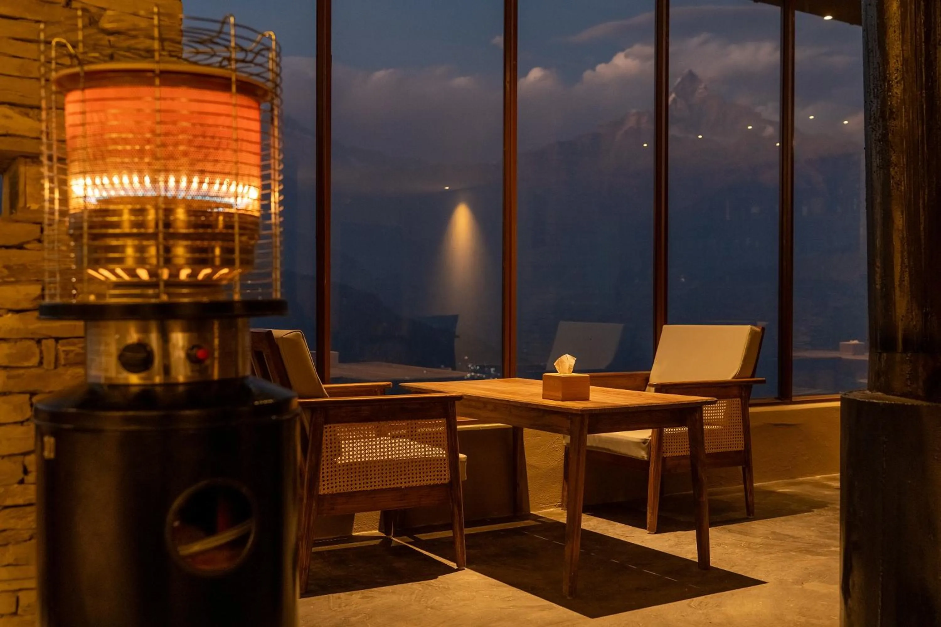 Restaurant/places to eat in Nana Mountain Resort Mt Annapurna View