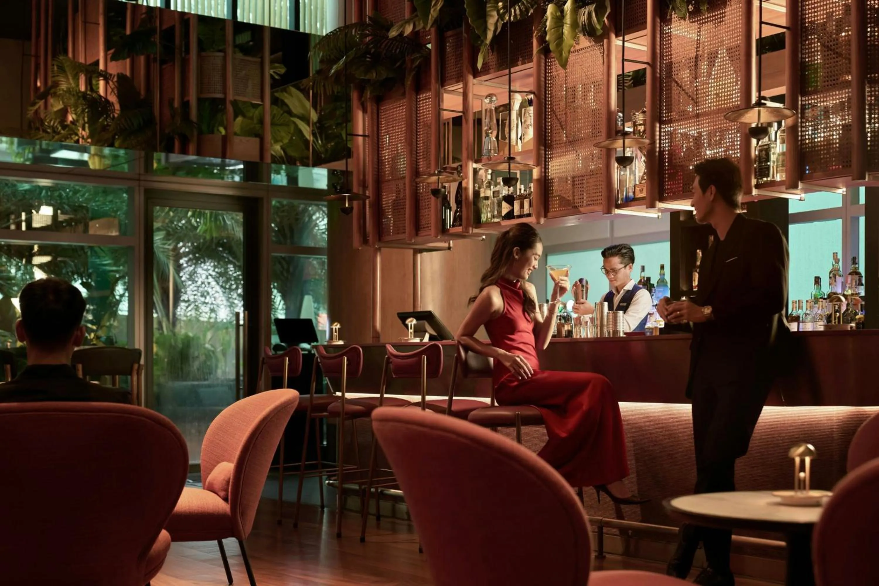 Lounge or bar in Le Meridien Saigon