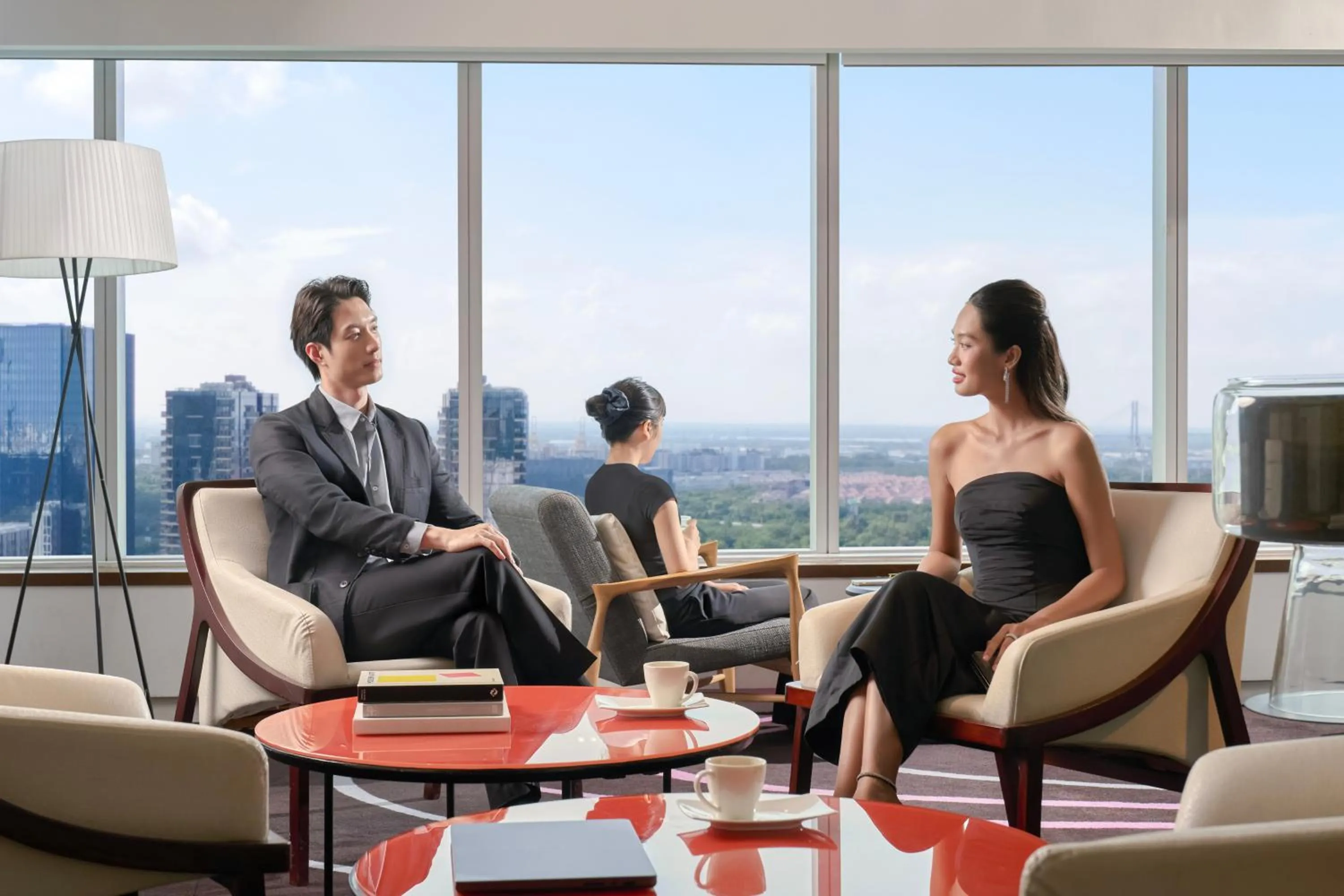 Lounge or bar in Le Meridien Saigon