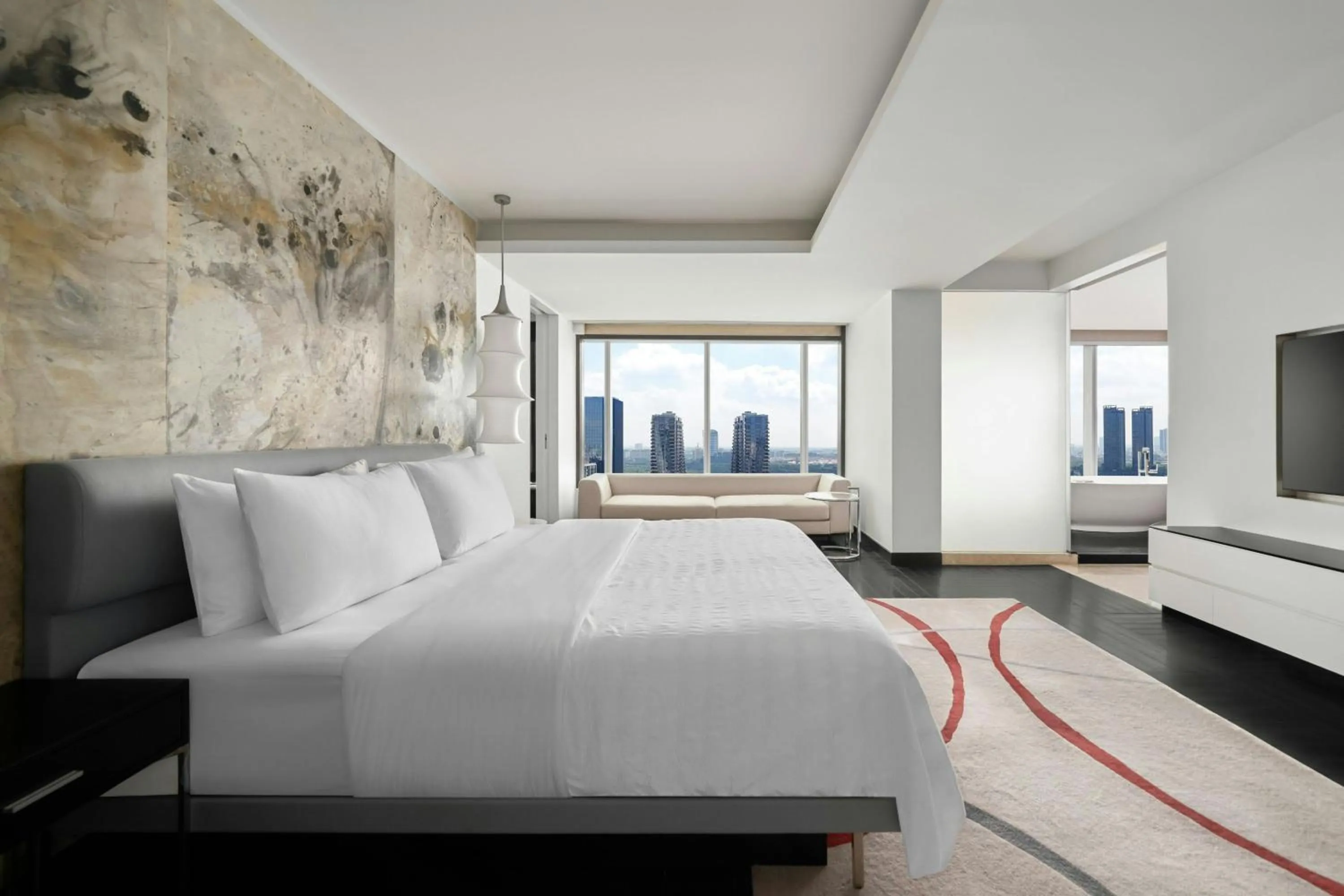 Bedroom, Bed in Le Meridien Saigon