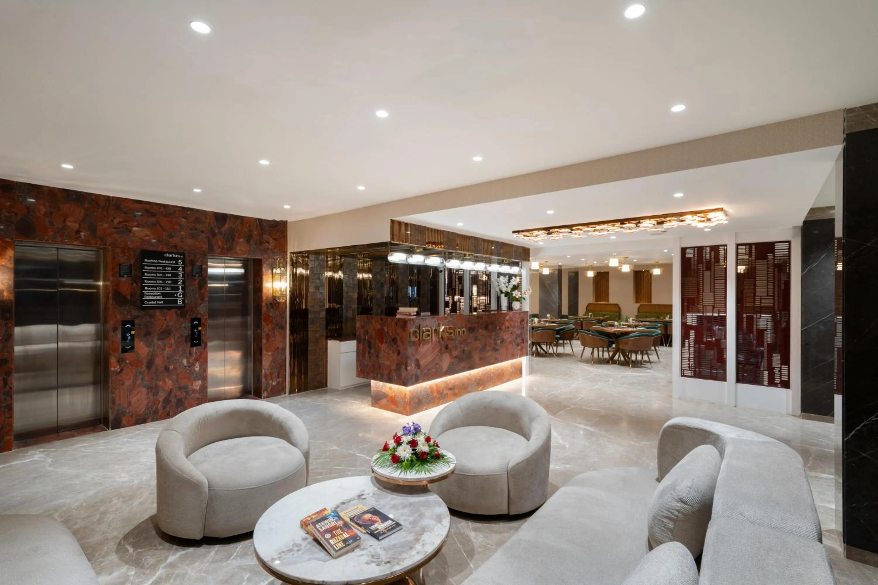 Lobby or reception in Clarks Inn Indore