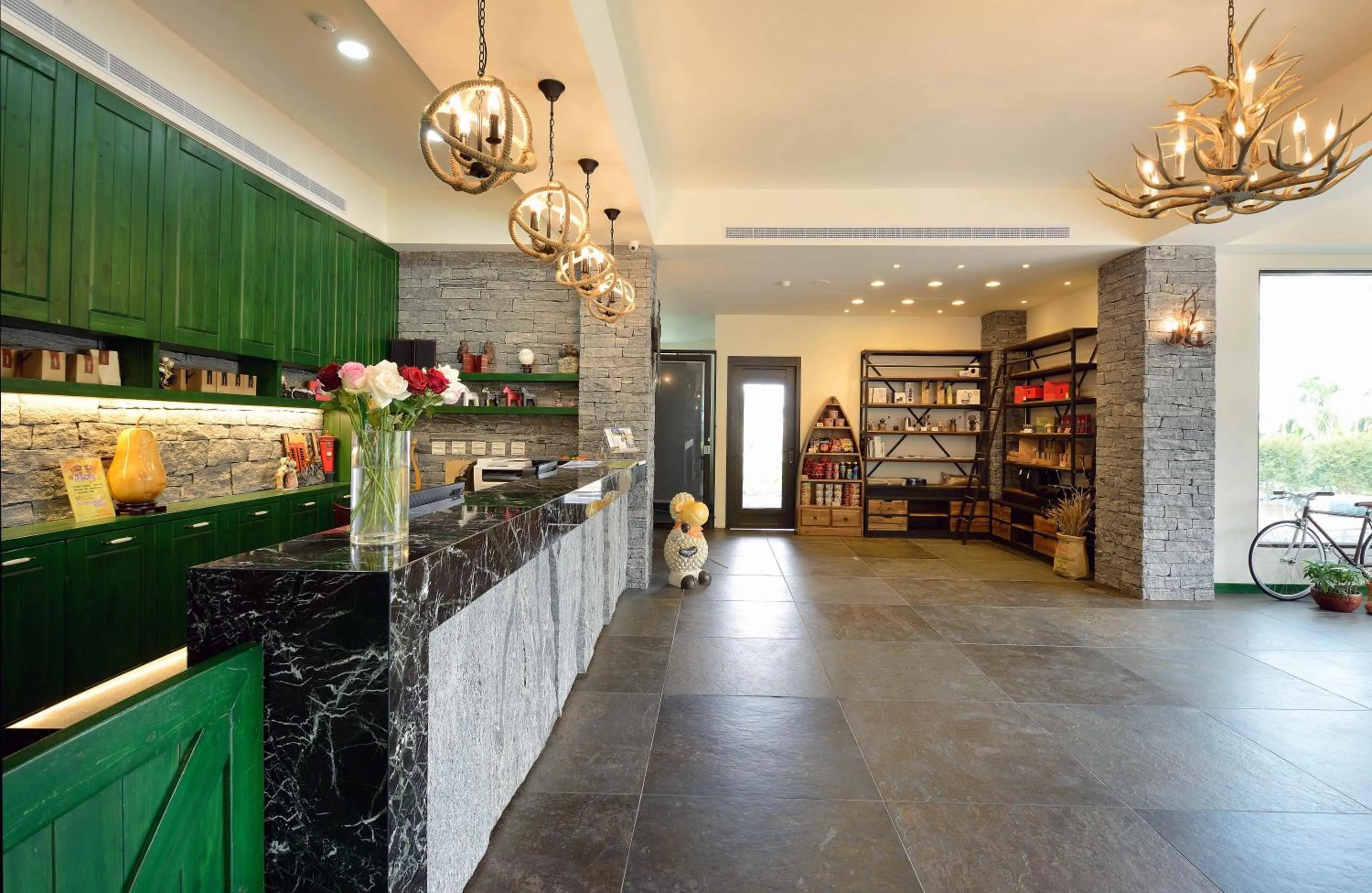 Lobby or reception in Yo Shen Jing Resorts