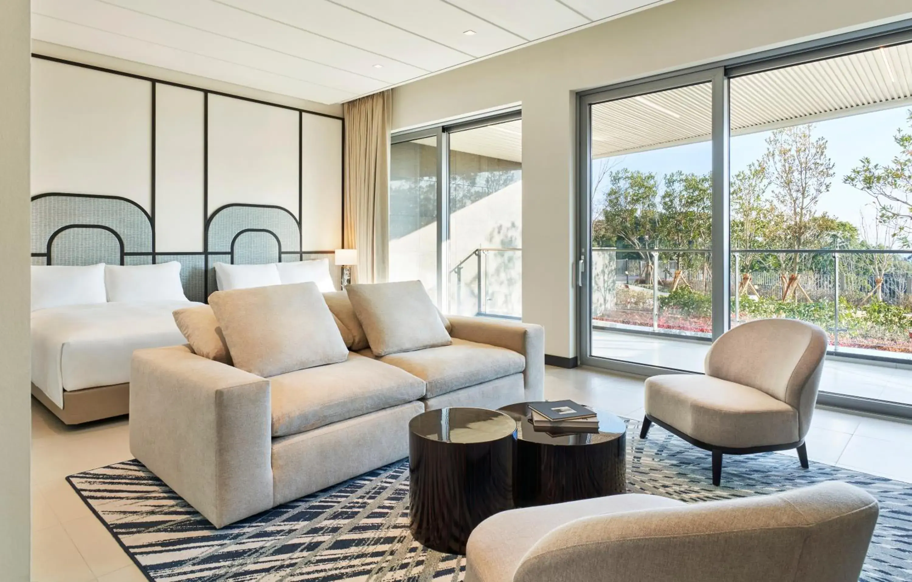 Hill Studio Suite Garden View Twin in Grand Josun Hill Suite Hill Studio Suite Garden View Twin in Grand Josun Hill Suite