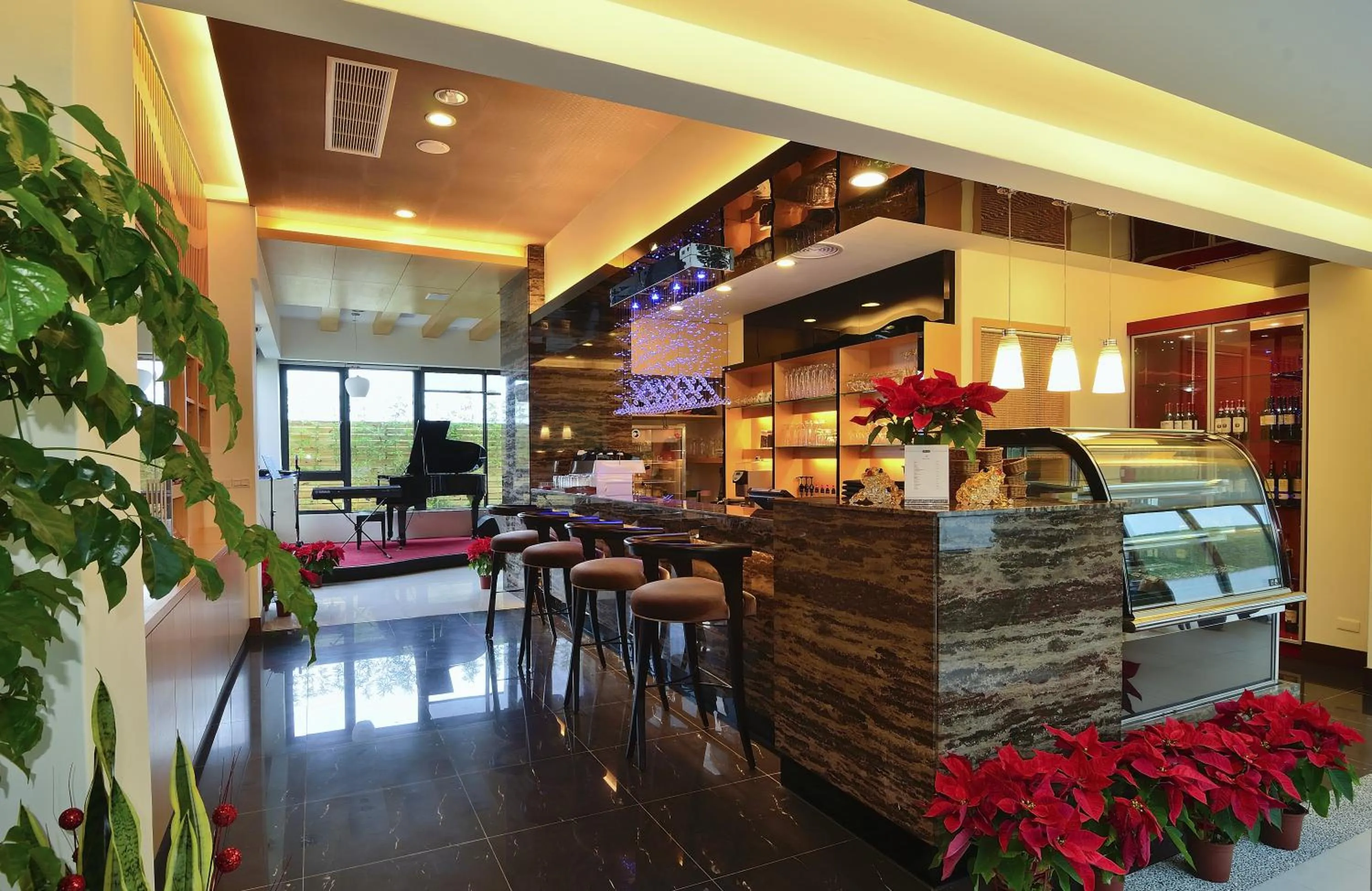 Restaurant/places to eat in Hotel Modern Puli