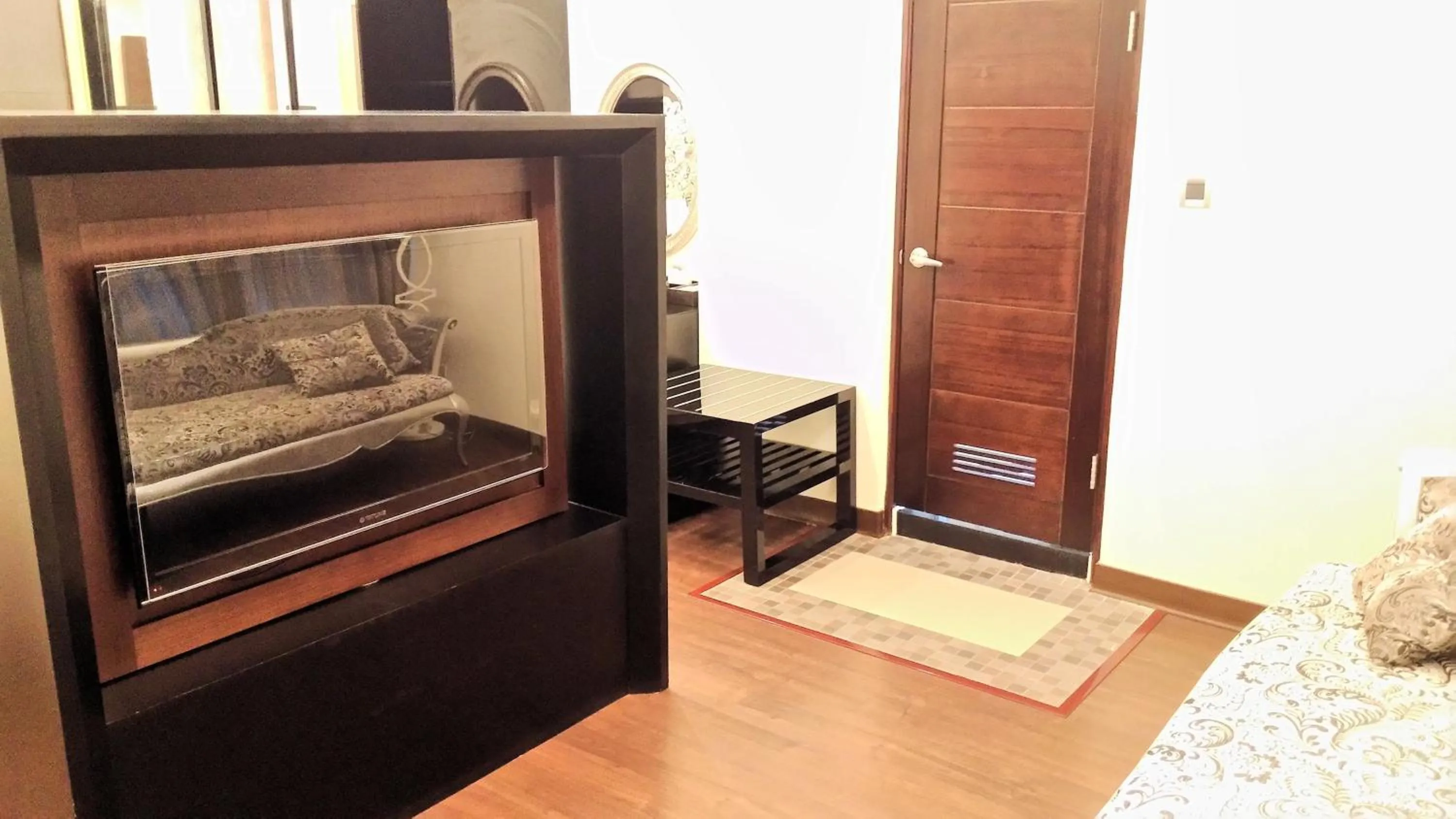 Decorative detail, Bed in Hotel Modern Puli