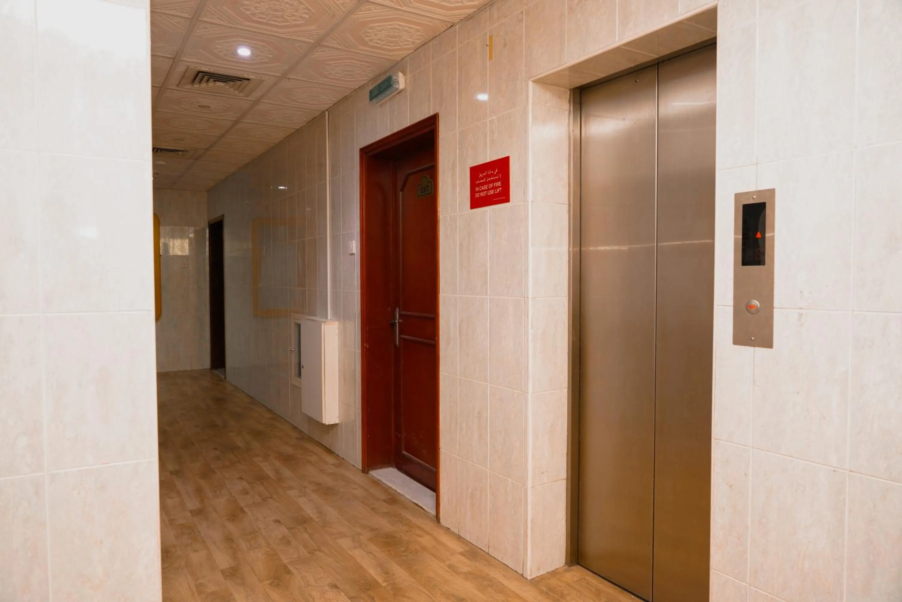 elevator in Sama Hotel