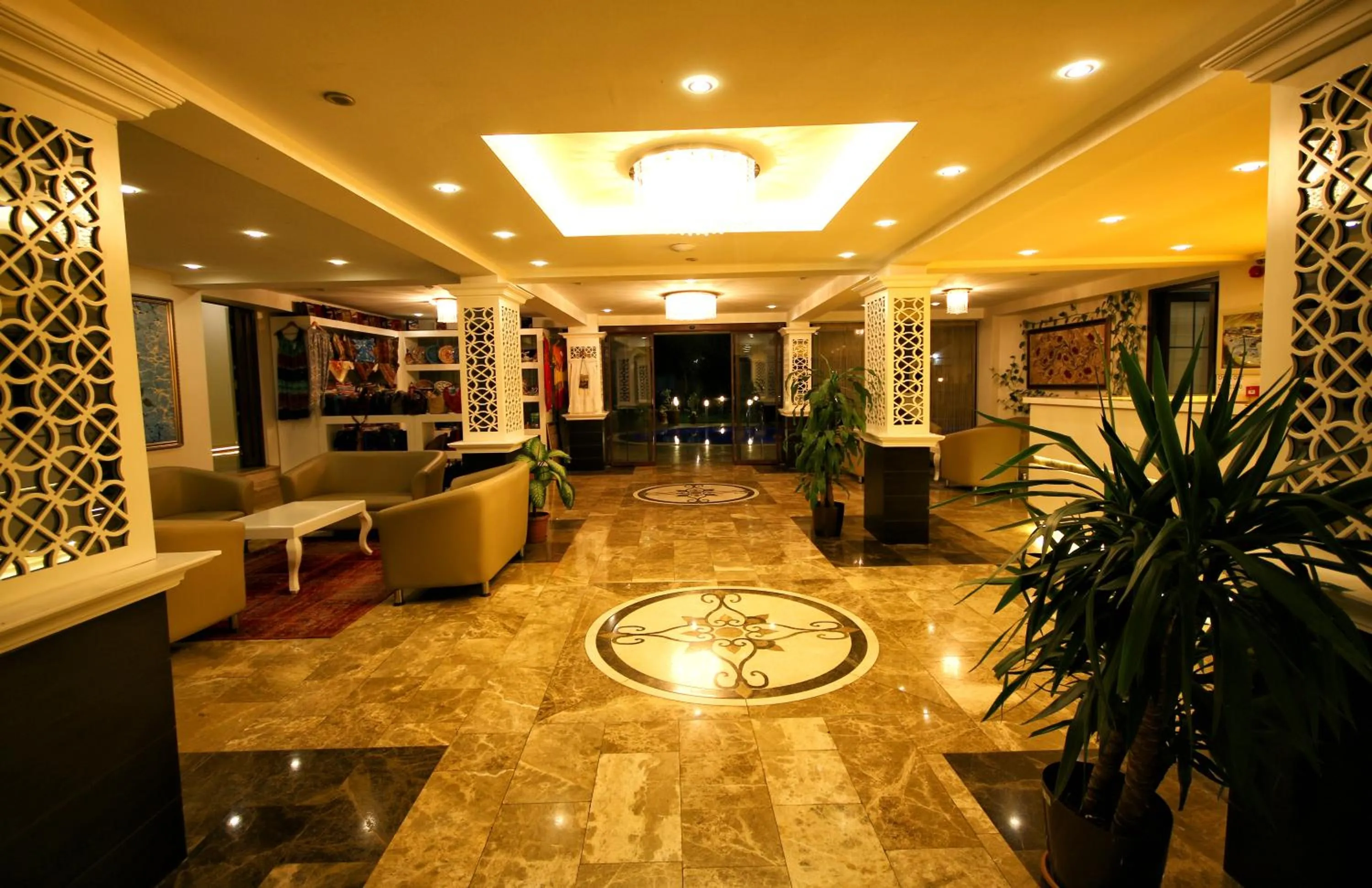 Lobby or reception in Venus Suite Hotel