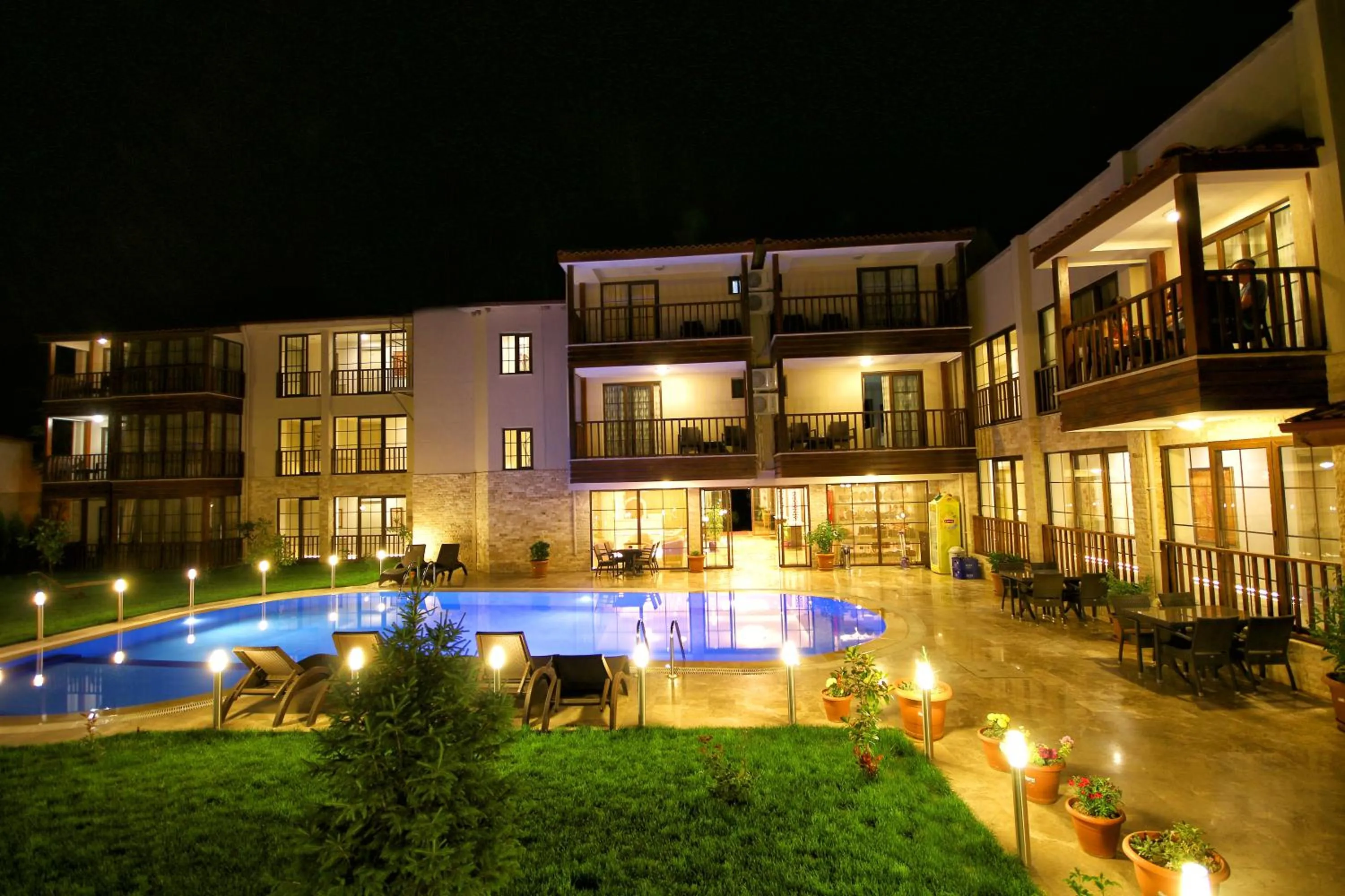 Garden view in Venus Suite Hotel