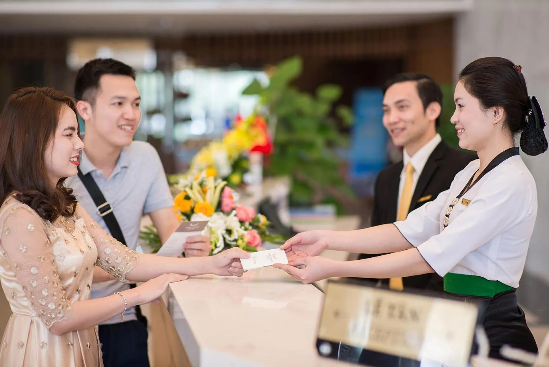 Lobby or reception in Muong Thanh Grand Cua Lo Hotel