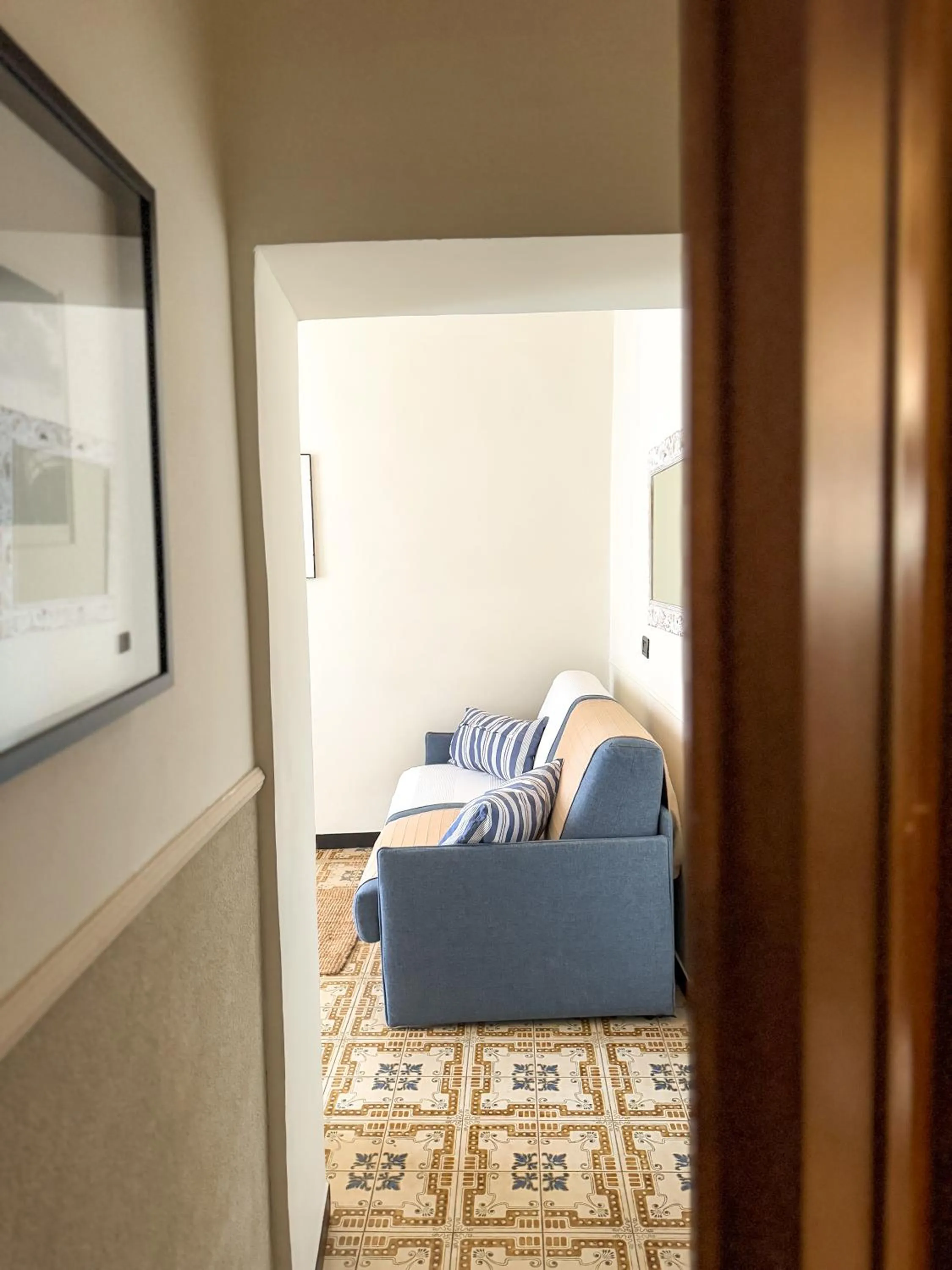 Bed in Villa Salvarezza