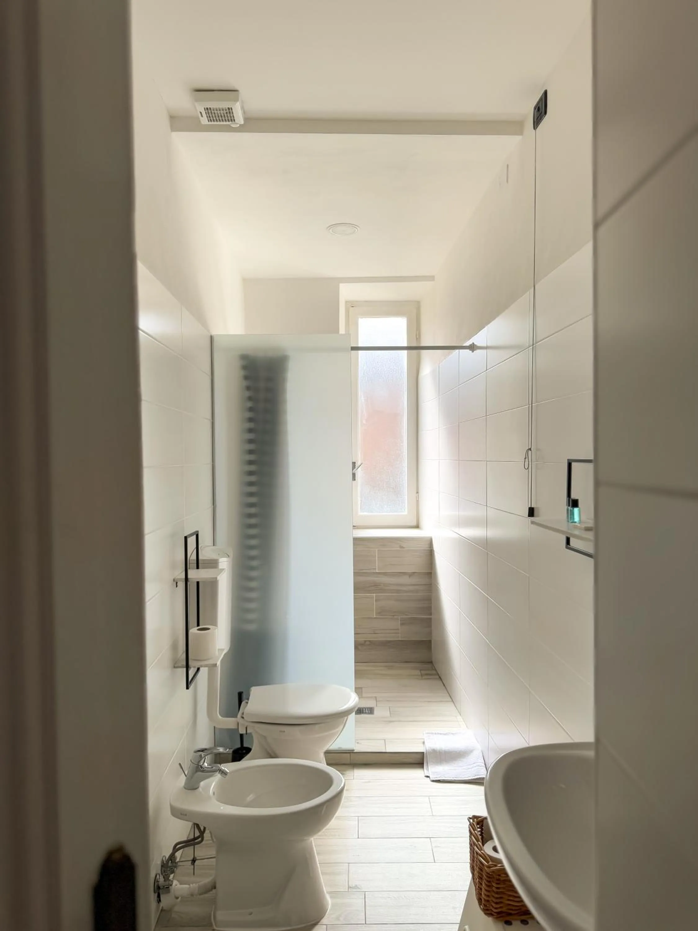 Shower in Villa Salvarezza