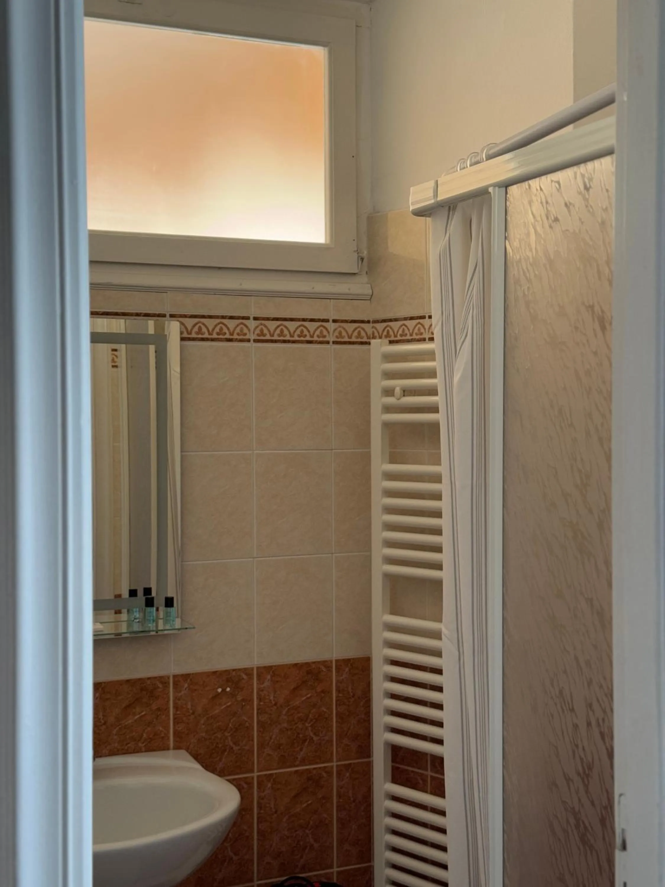 Shower in Villa Salvarezza