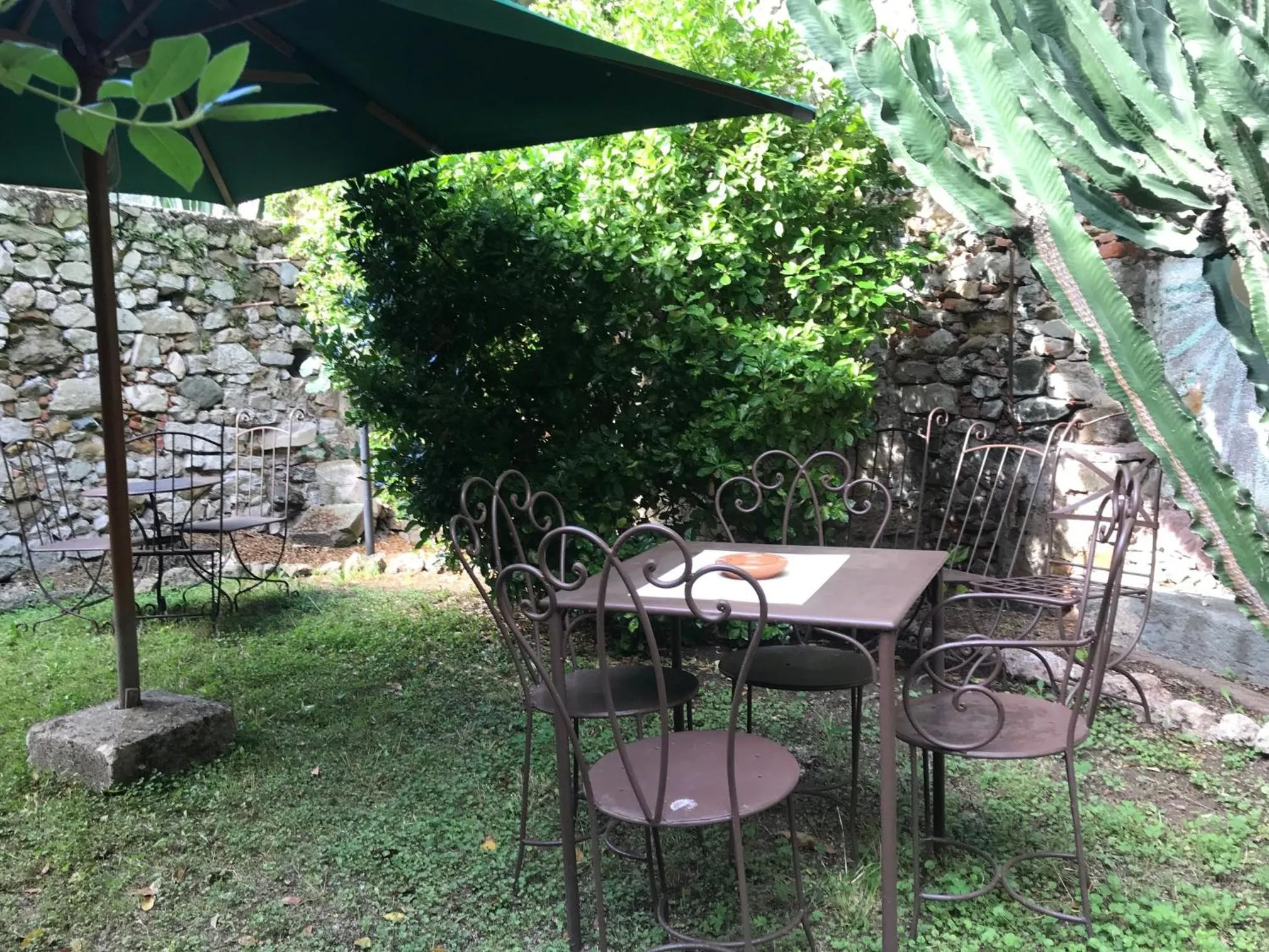 Garden in Villa Salvarezza