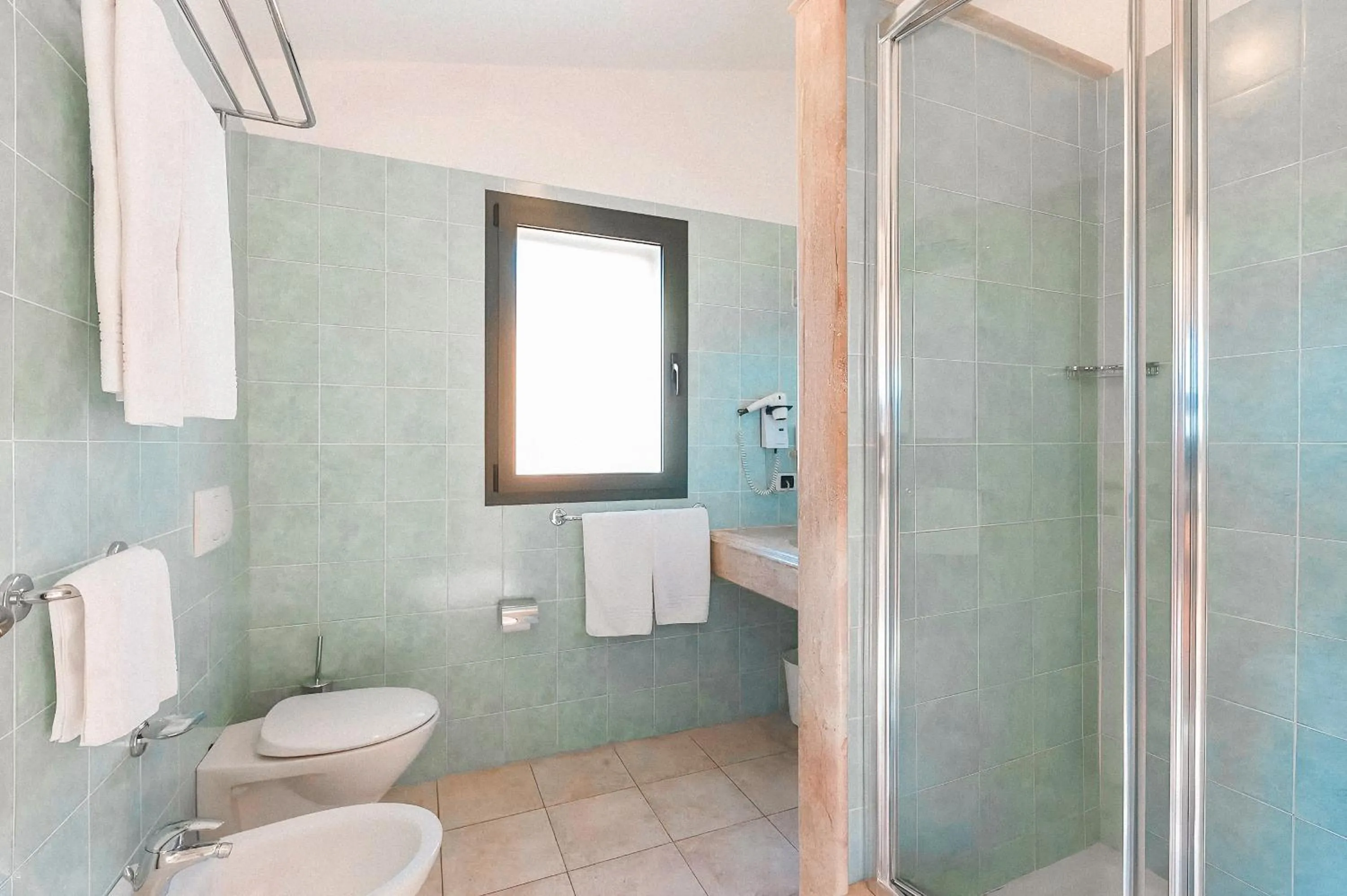 Bathroom in Hotiday Golfo Aranci