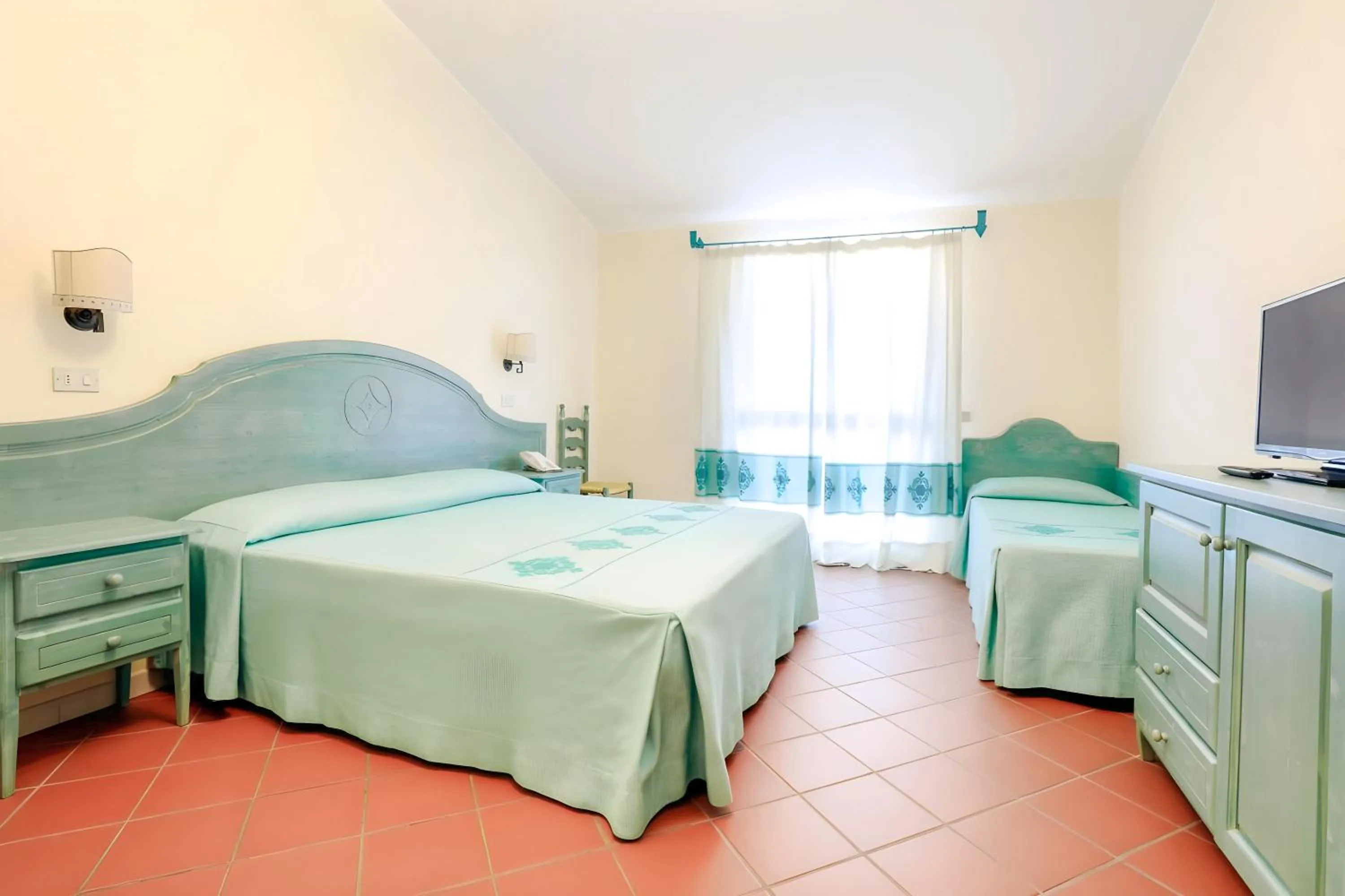 Bedroom, Bed in Hotiday Golfo Aranci