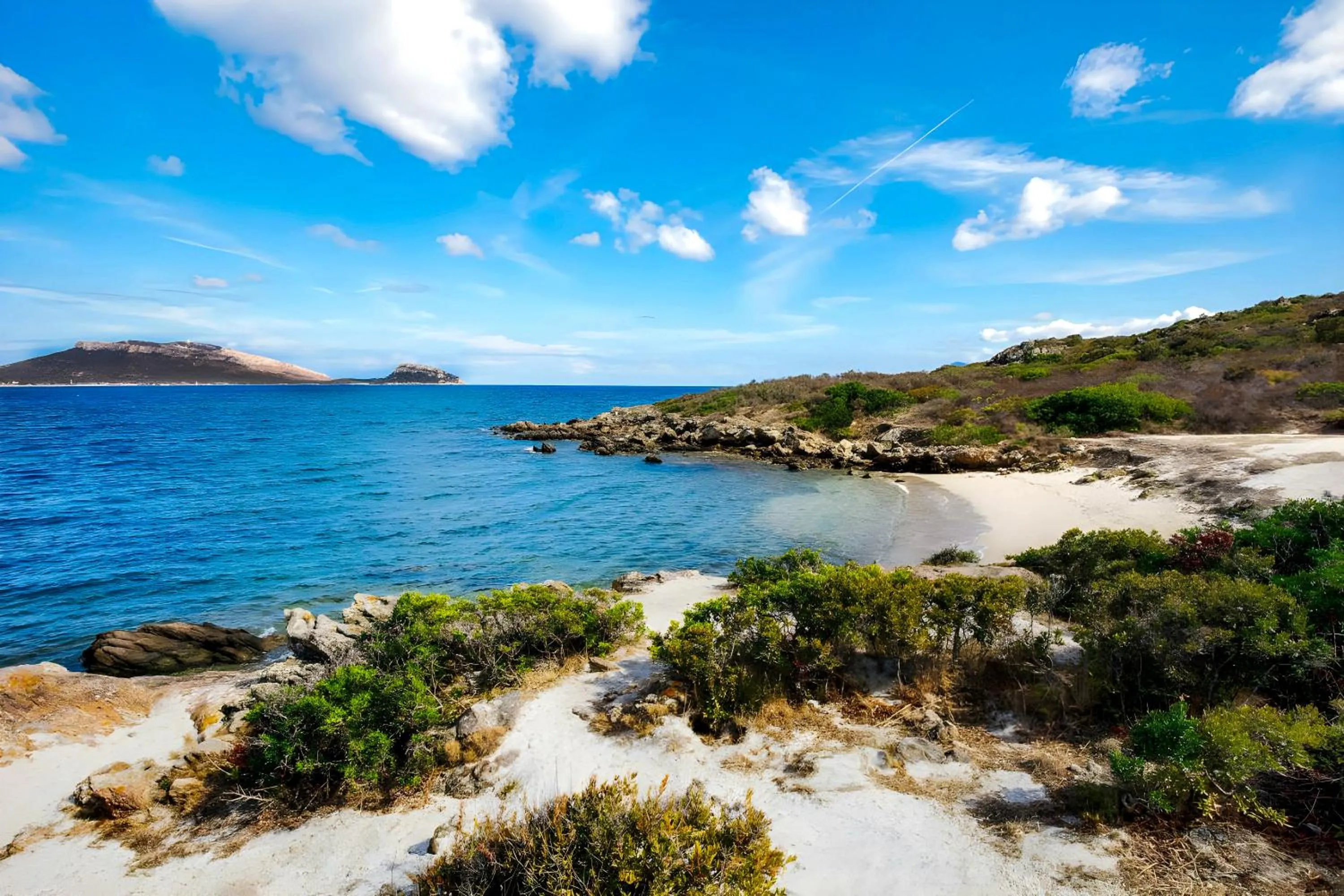Natural landscape in Hotiday Golfo Aranci