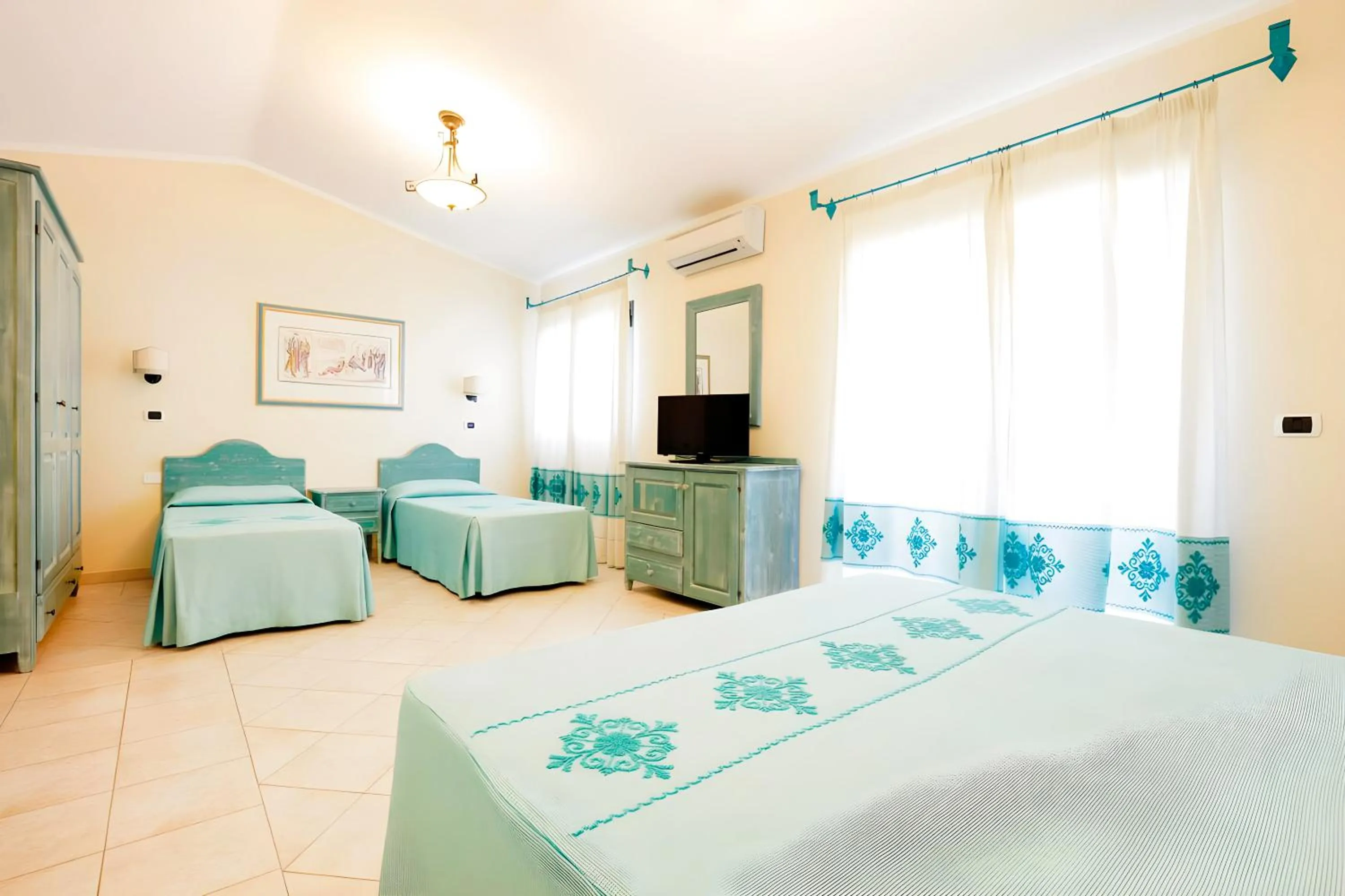 Bedroom, Bed in Hotiday Golfo Aranci