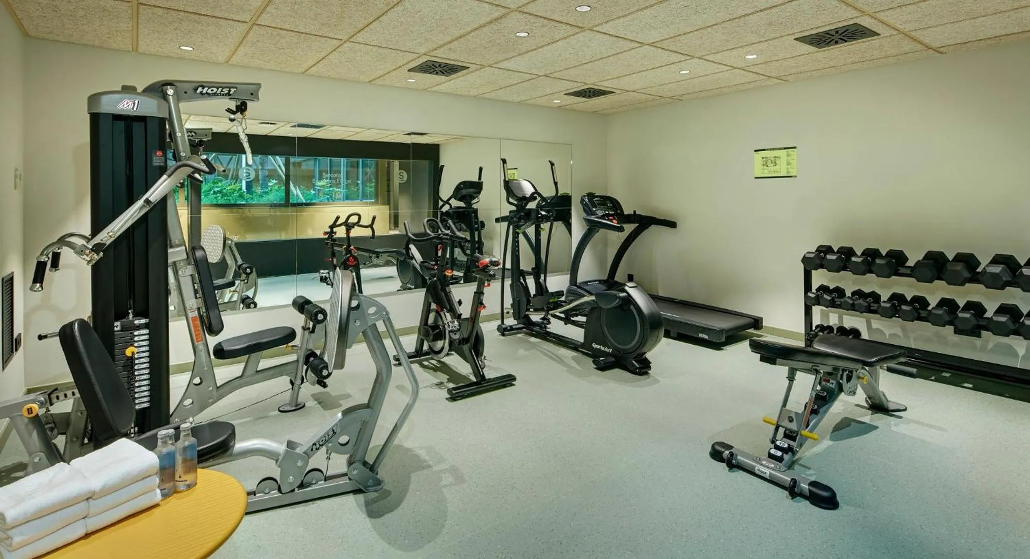 Fitness centre/facilities in Sercotel Barcelona El Prat
