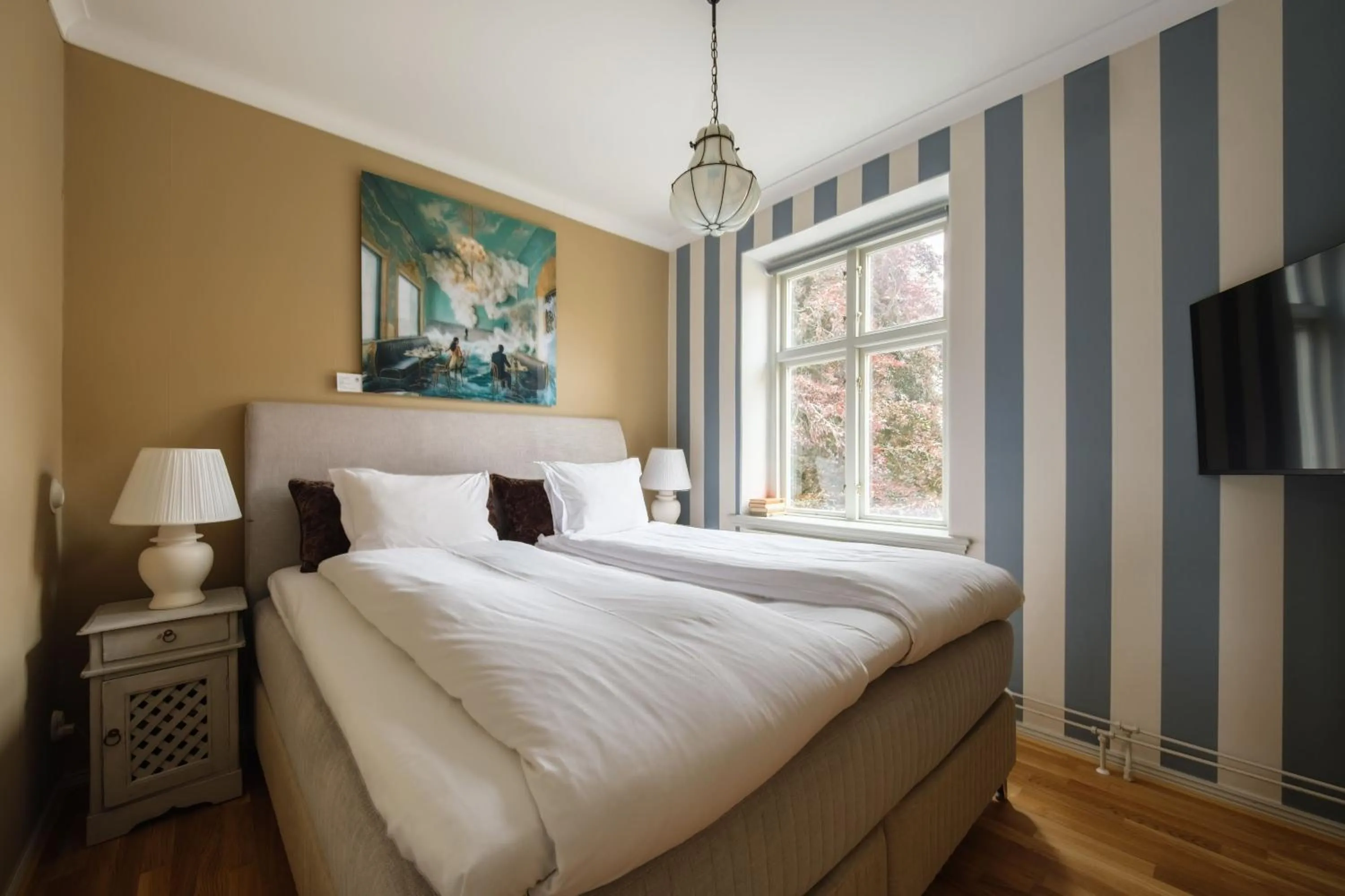 Bed in Köpmans Boutique Hotel & Bistro