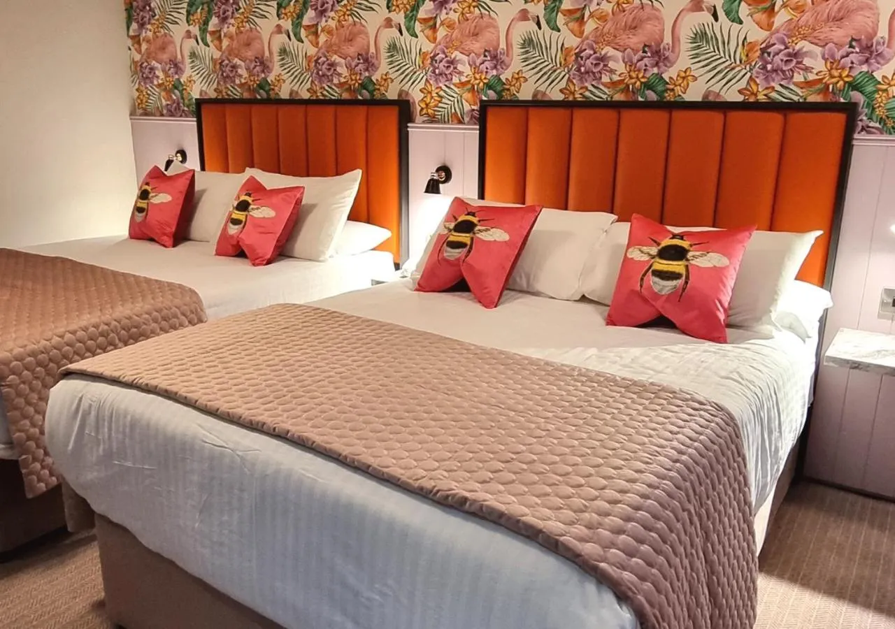 Bed in Allingham Arms Hotel