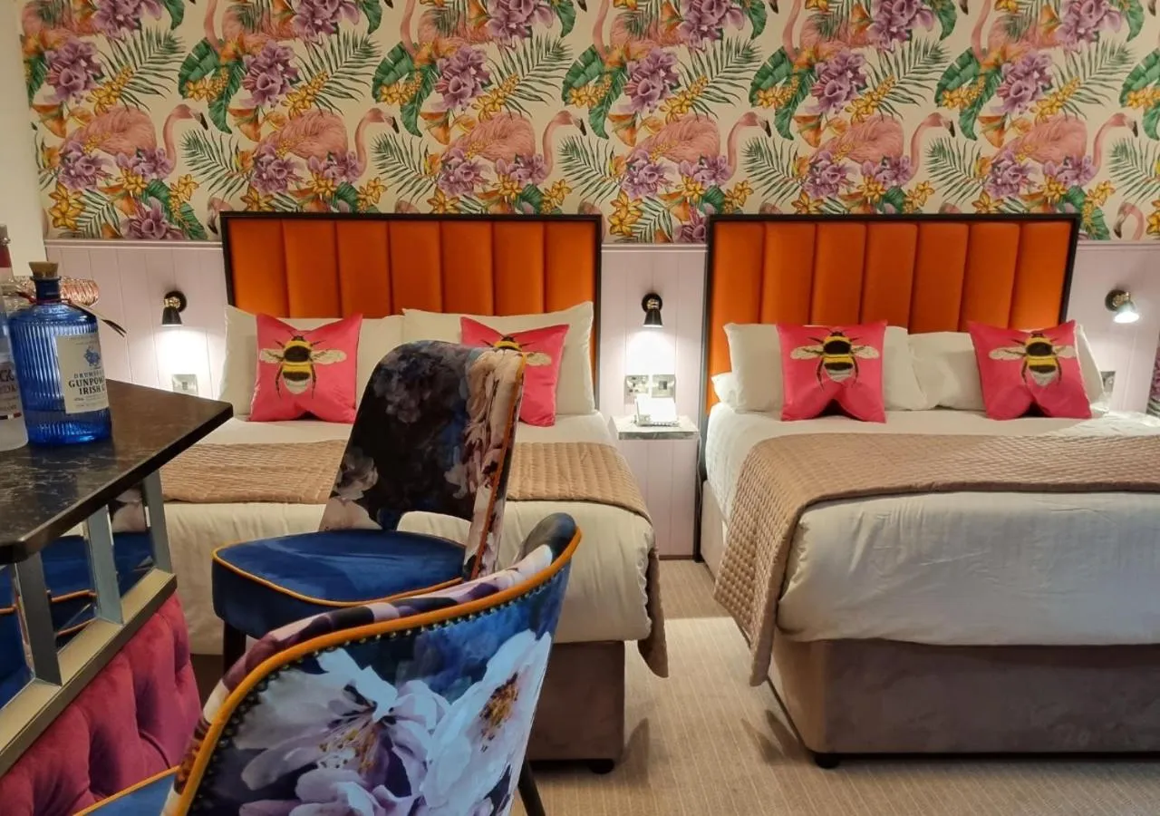 Bed in Allingham Arms Hotel