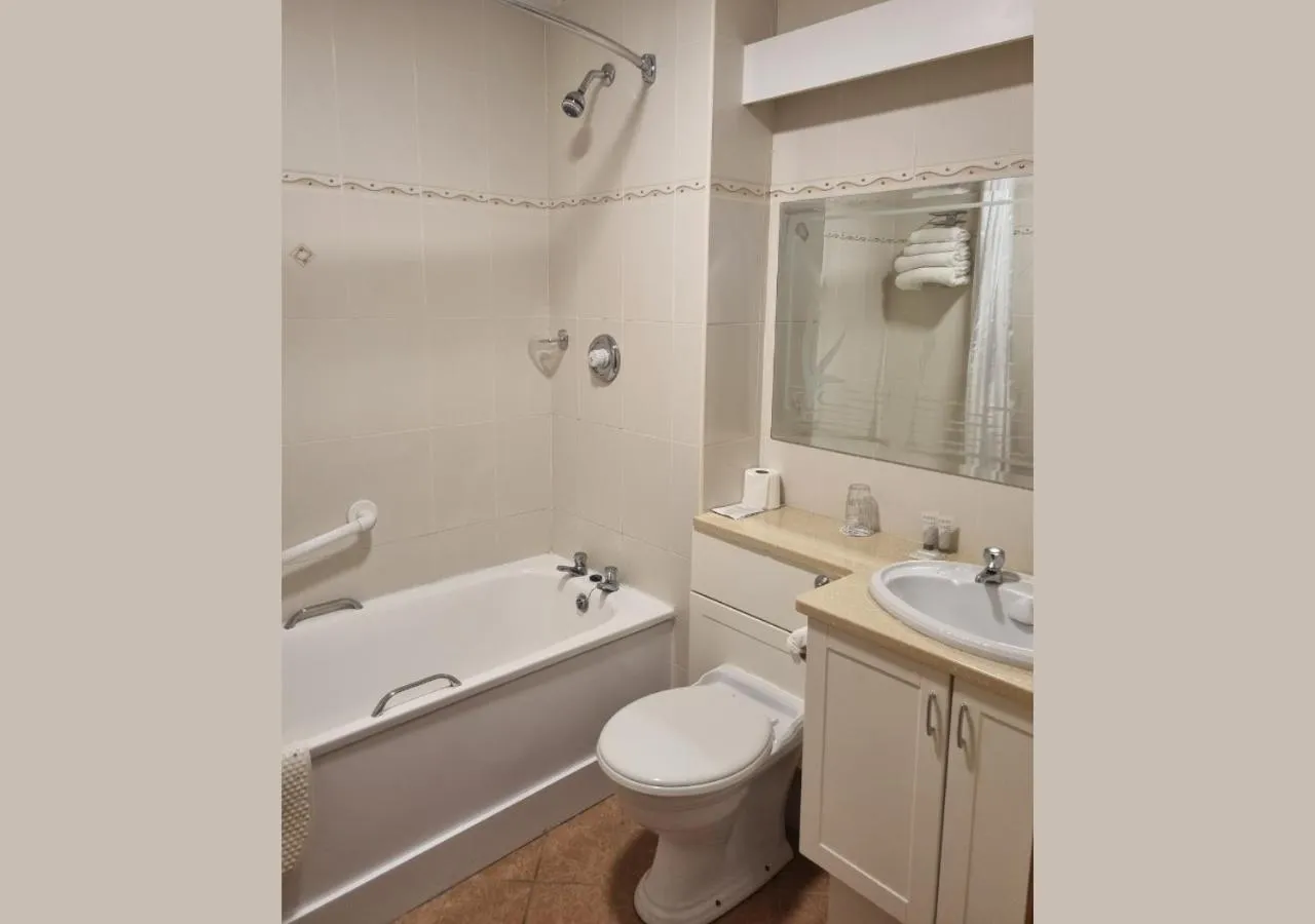 Shower in Allingham Arms Hotel