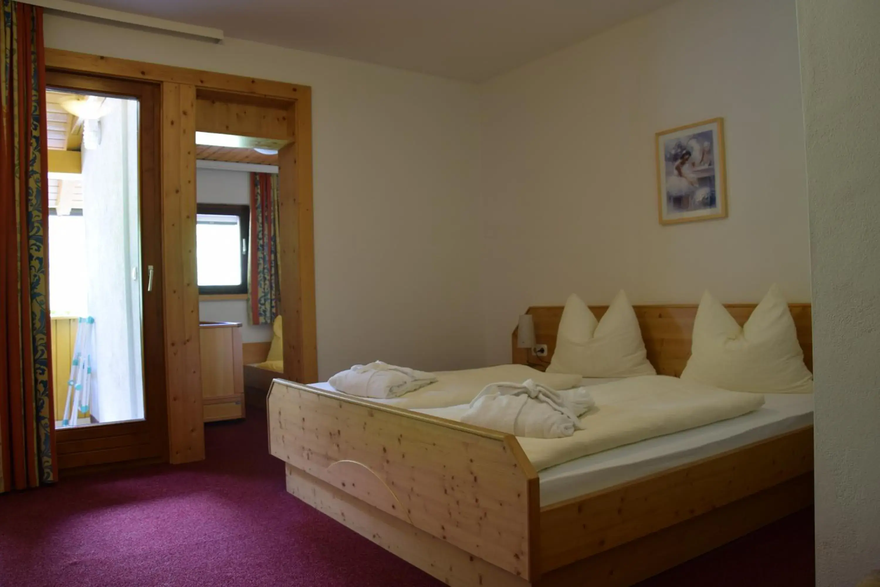 Family Room with Balcony - single occupancy in Pirker's Natur- & Bio Familienhotel Family Room with Balcony - single occupancy in Pirker's Natur- & Bio Familienhotel