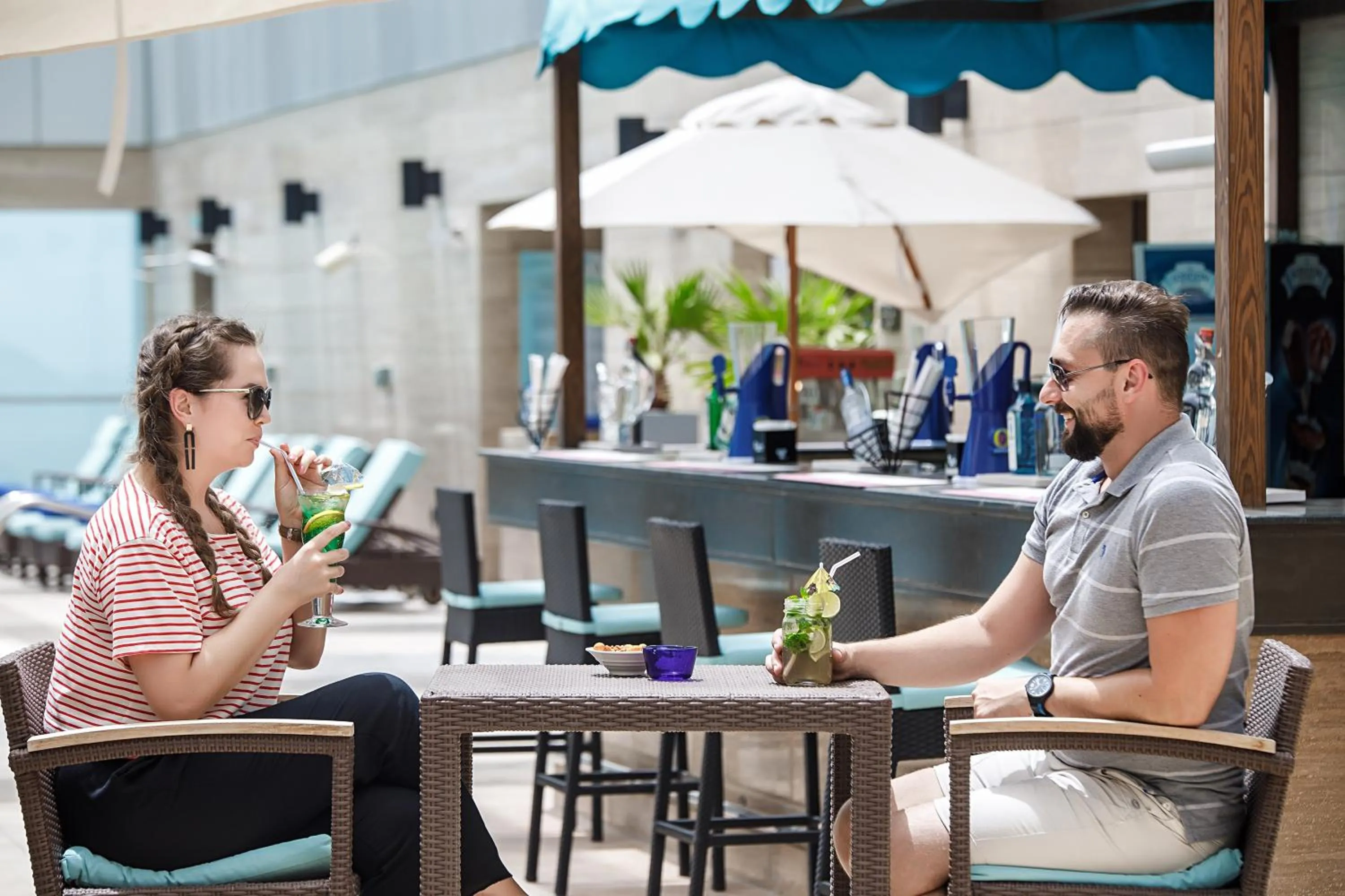 Pool view in Royal M Hotel Fujairah by Gewan
